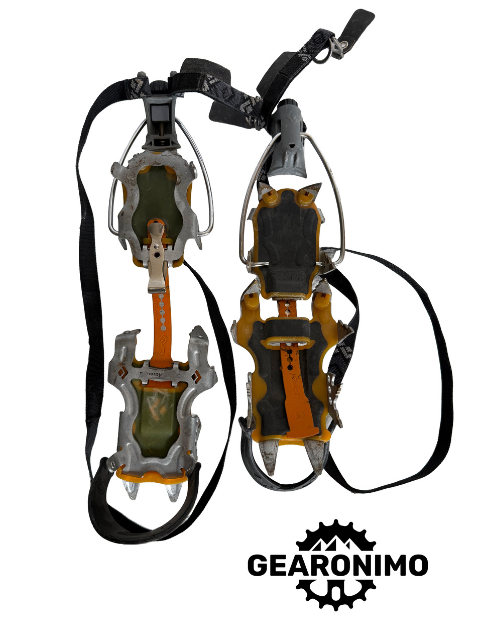Black Diamond Contact Strap Crampons - Semi Automatic
