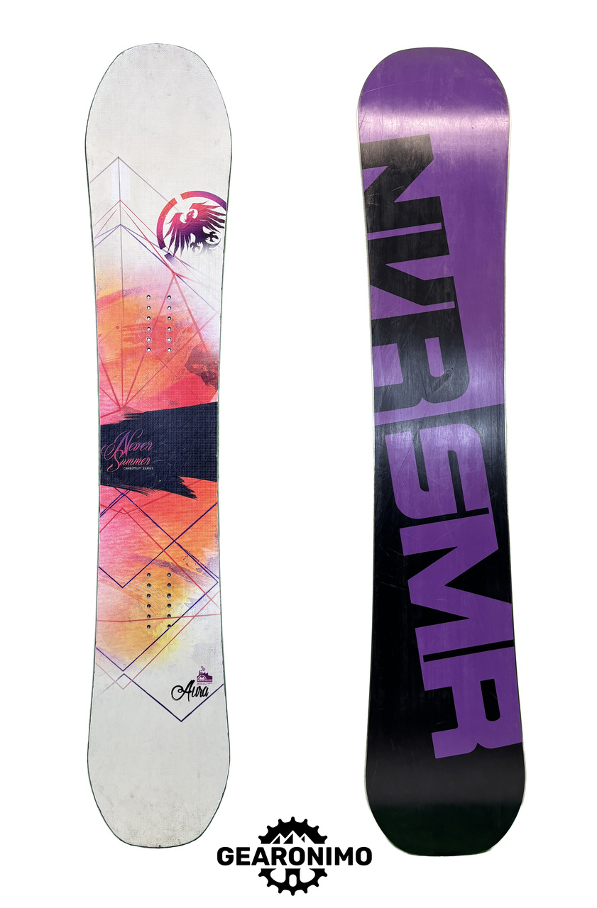 Never Summer Aura Snowboard - 152 cm (B)