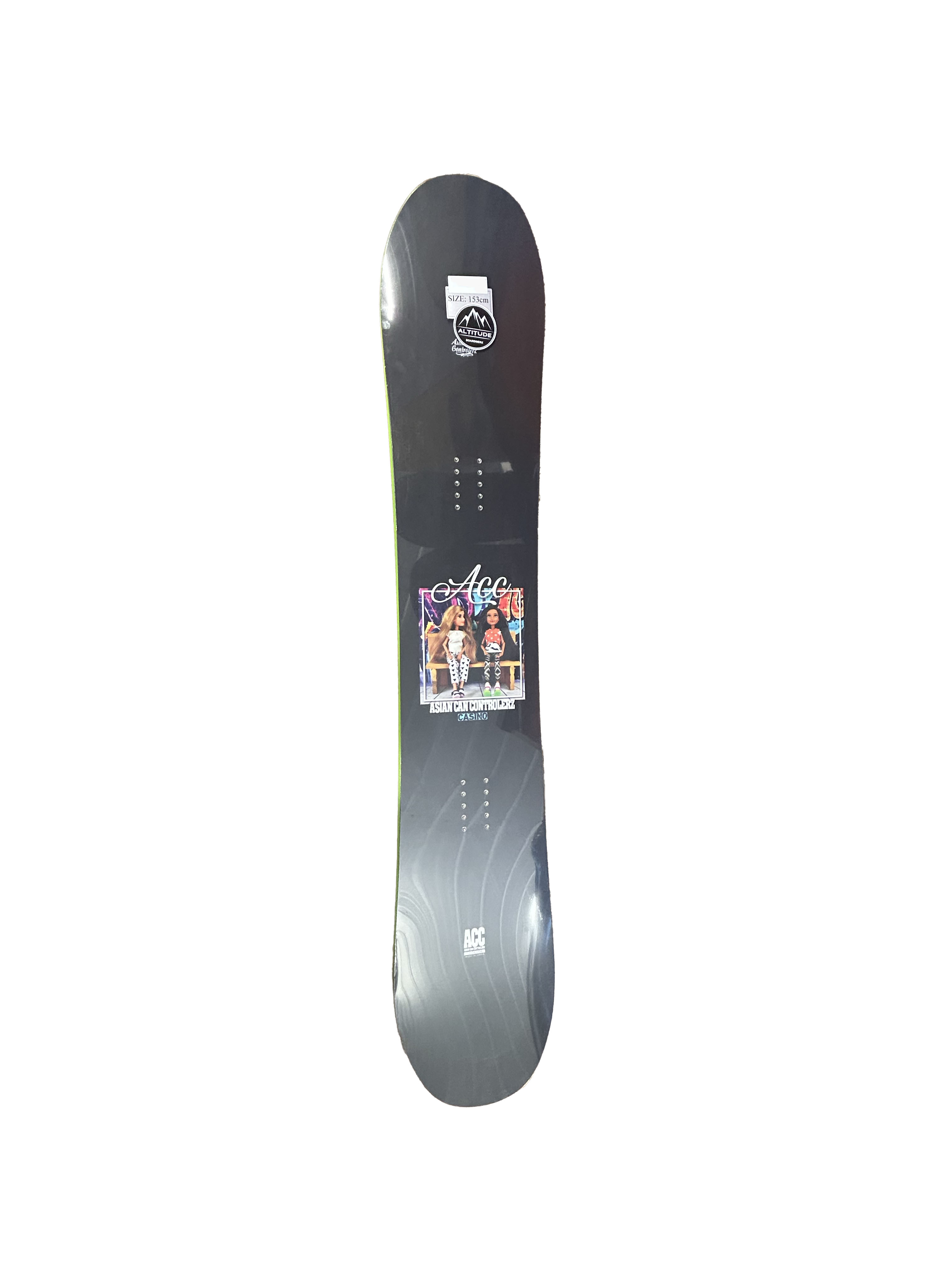 Asian Can Controlerz Casino Barbie Snowboard  -153cm