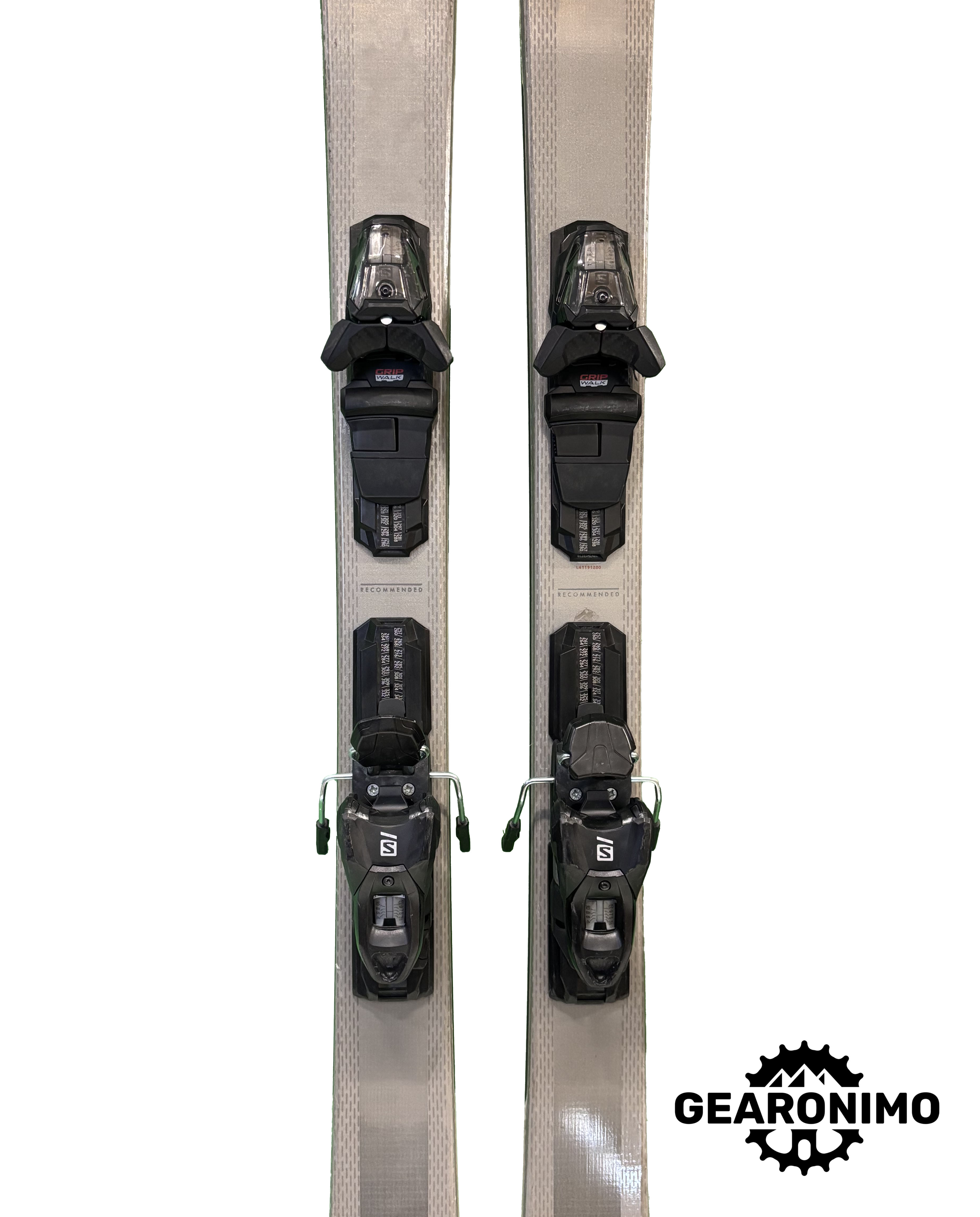 Salomon QST 85 Skis with Salomon M11 Bindings - 185cm