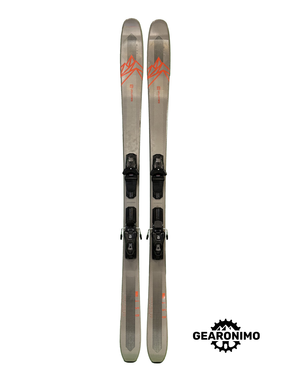 Salomon QST 85 Skis with Salomon M11 Bindings - 185cm