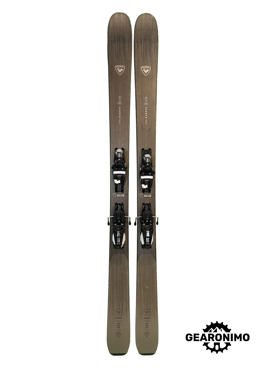 Rossignol Sender 104 Ti Skis with Look NX12 Bindings - 186cm