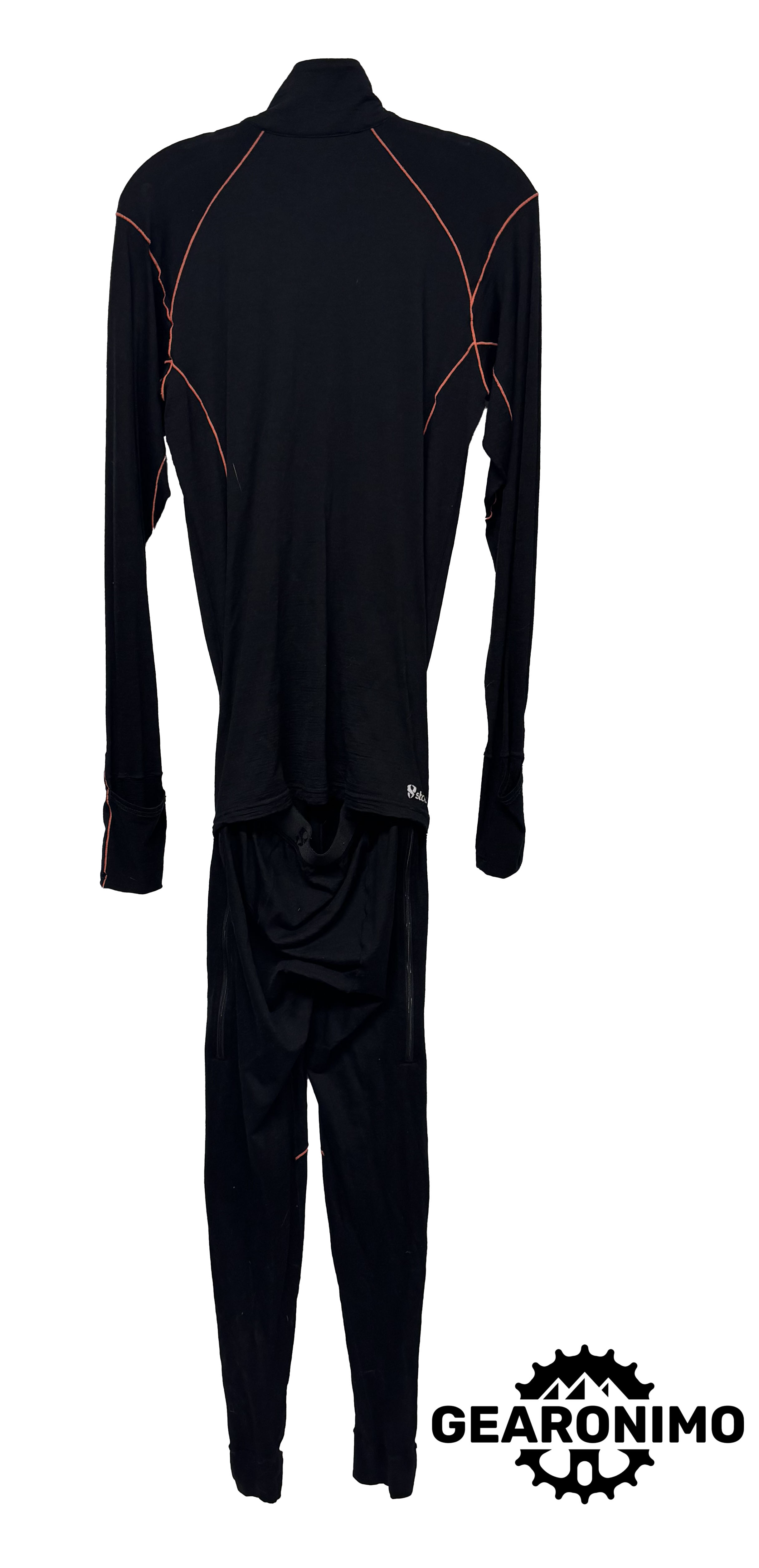 Stoic Merino Wool Union Suit Base Layer - Lg