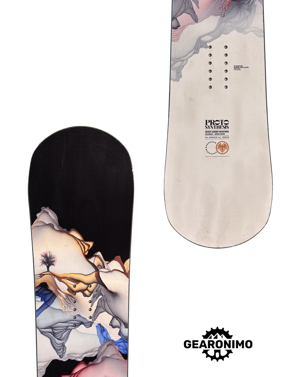 Never Summer Protosynthesis 2023 Snowboard - 139cm