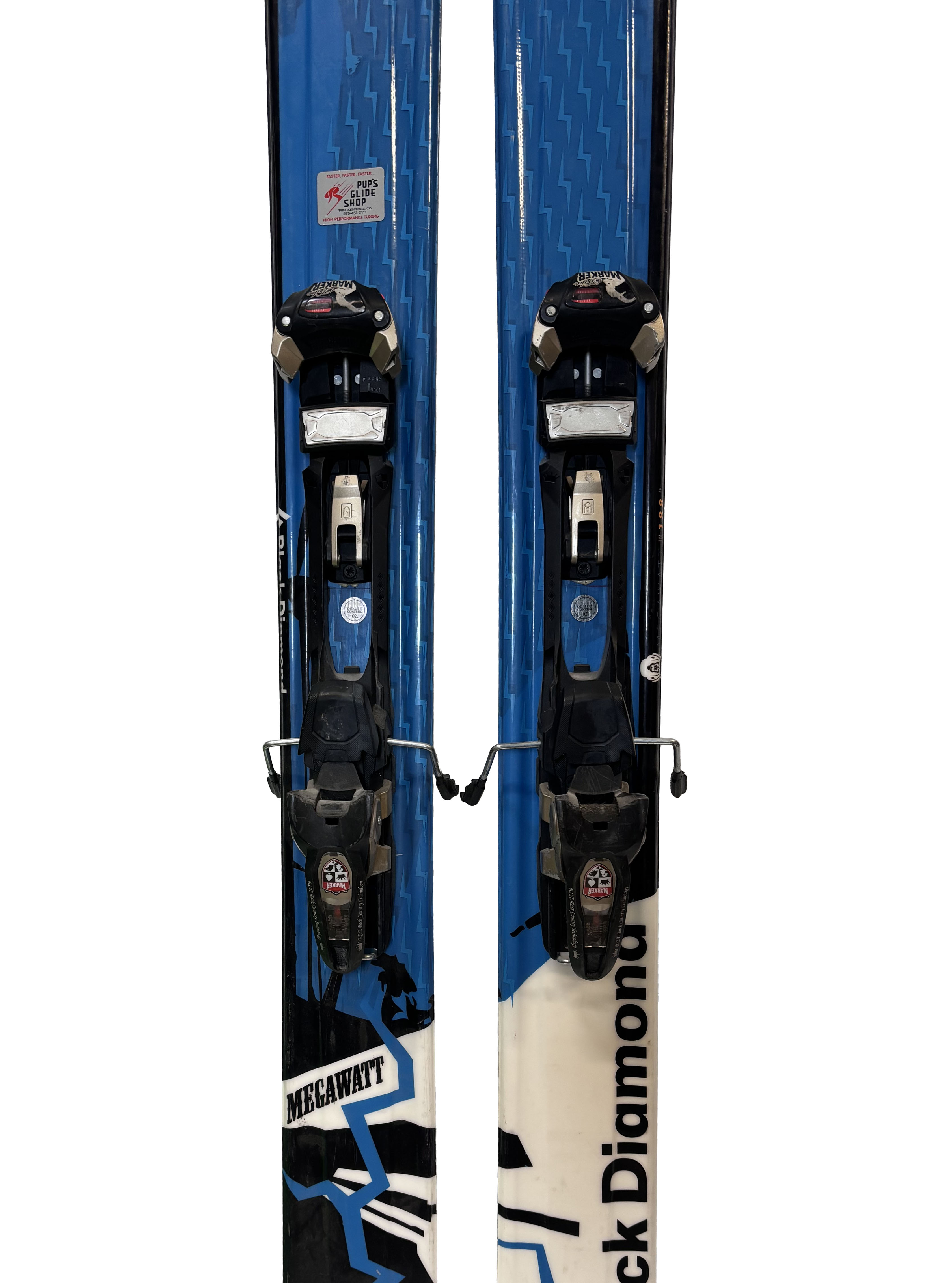 Black Diamond Megawatt 125 Skis with Marker Duke 16 Frame Bindings - 188cm