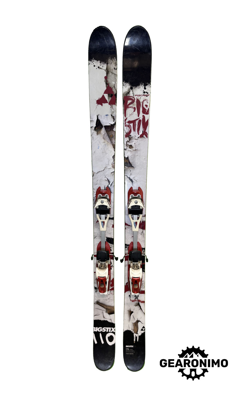 Fischer BIGSTIX 110 Skis With Diamir Freeride Pro Frame Bindings - 176cm