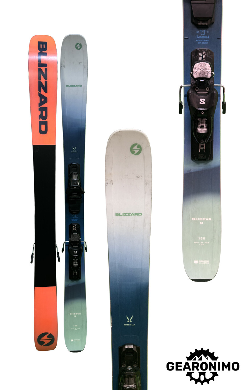 2025 Blizzard Sheeva 9 Skis With Salomon M10 Bindings - 150cm