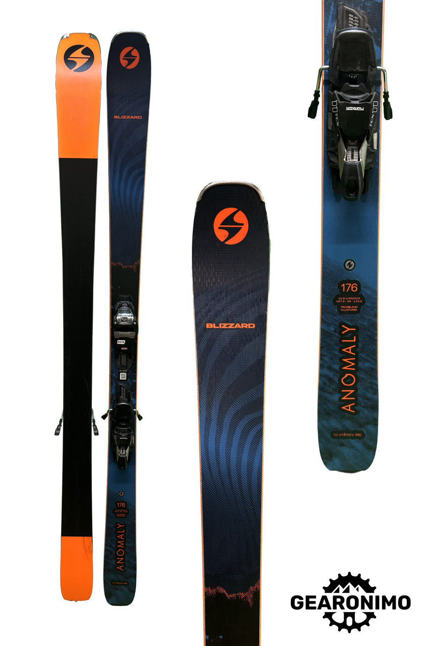 2025 Blizzard Anomaly 88 Skis With Marker TCX 11 Bindings - 176cm