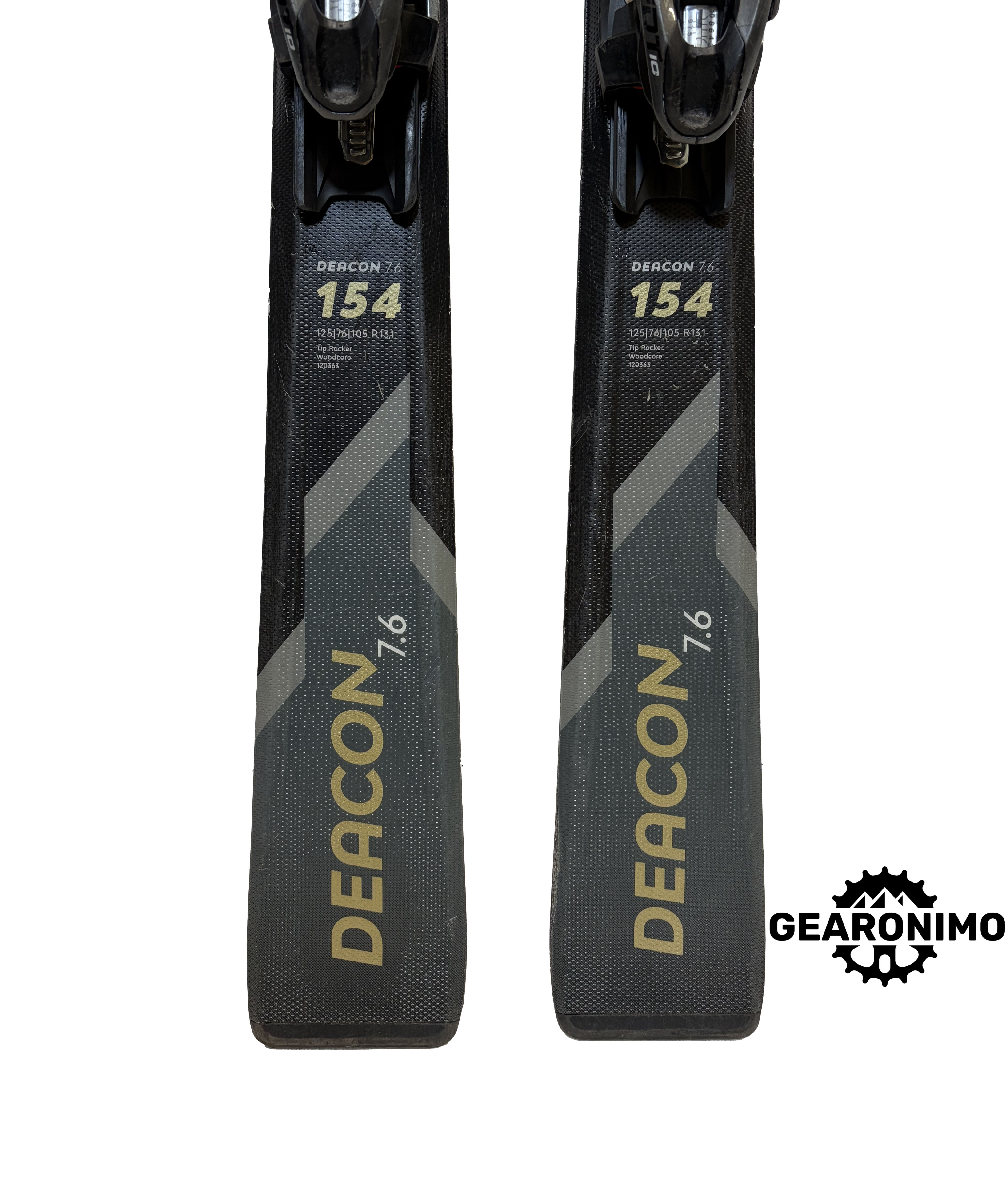 Volkl Deacon 7.6 w/ Marker FDT 10 Bindings