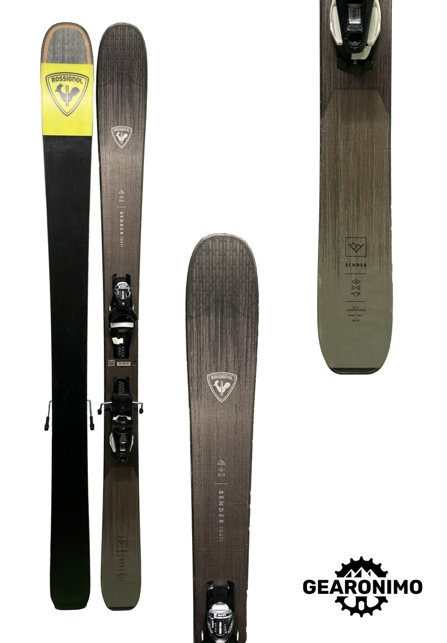 Rossignol Sender Pro 104Ti Skis With Look NX 12 Bindings - Multiple Sizes Available