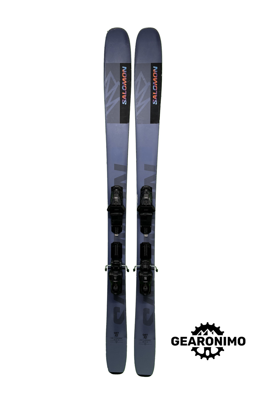 Salomon QST 92 Skis With Salomon M11 Bindings - Multiple Sizes Available