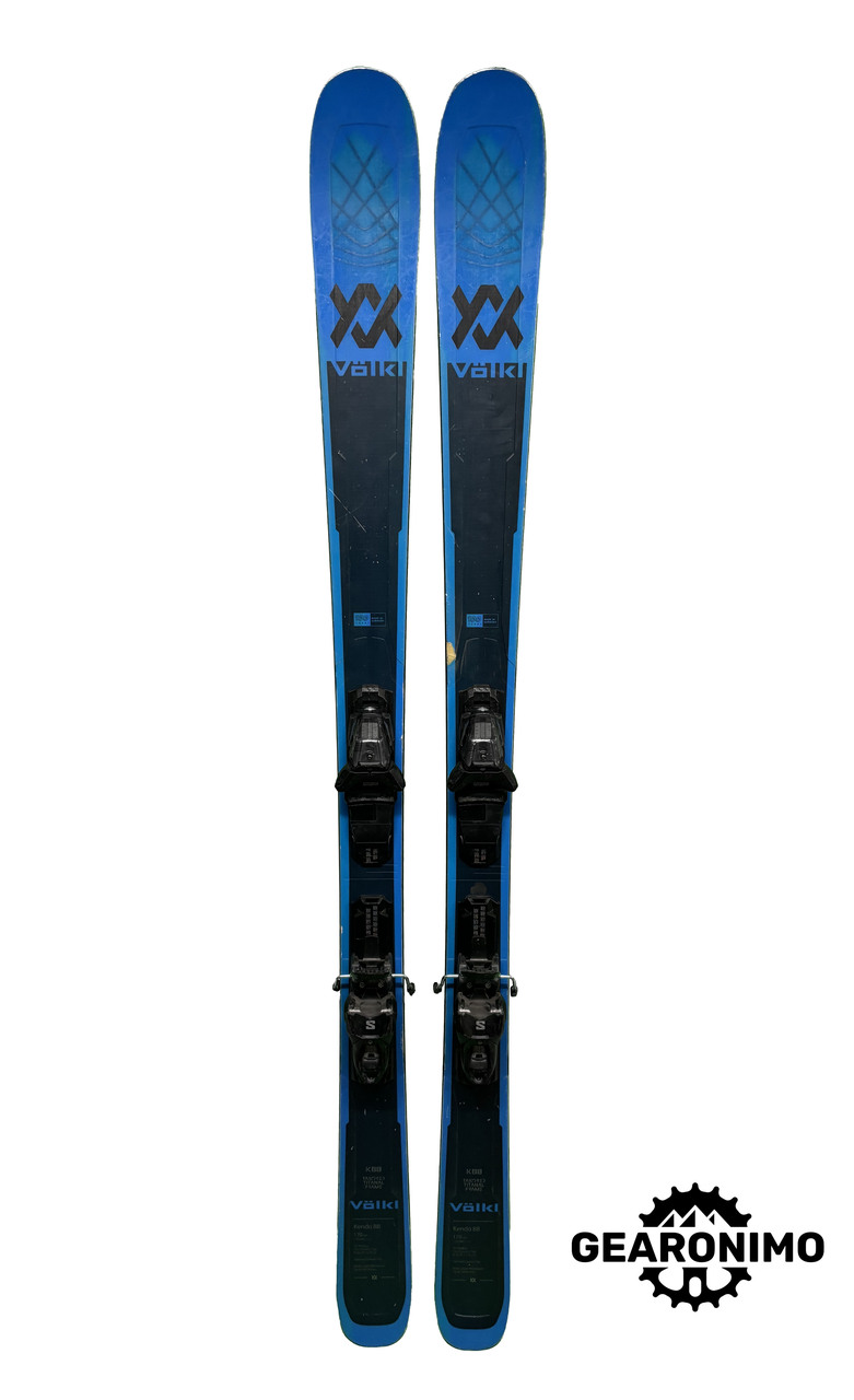 Volkl Kendo 88 Skis With Salomon M11 Bindings - Multiple Sizes Available
