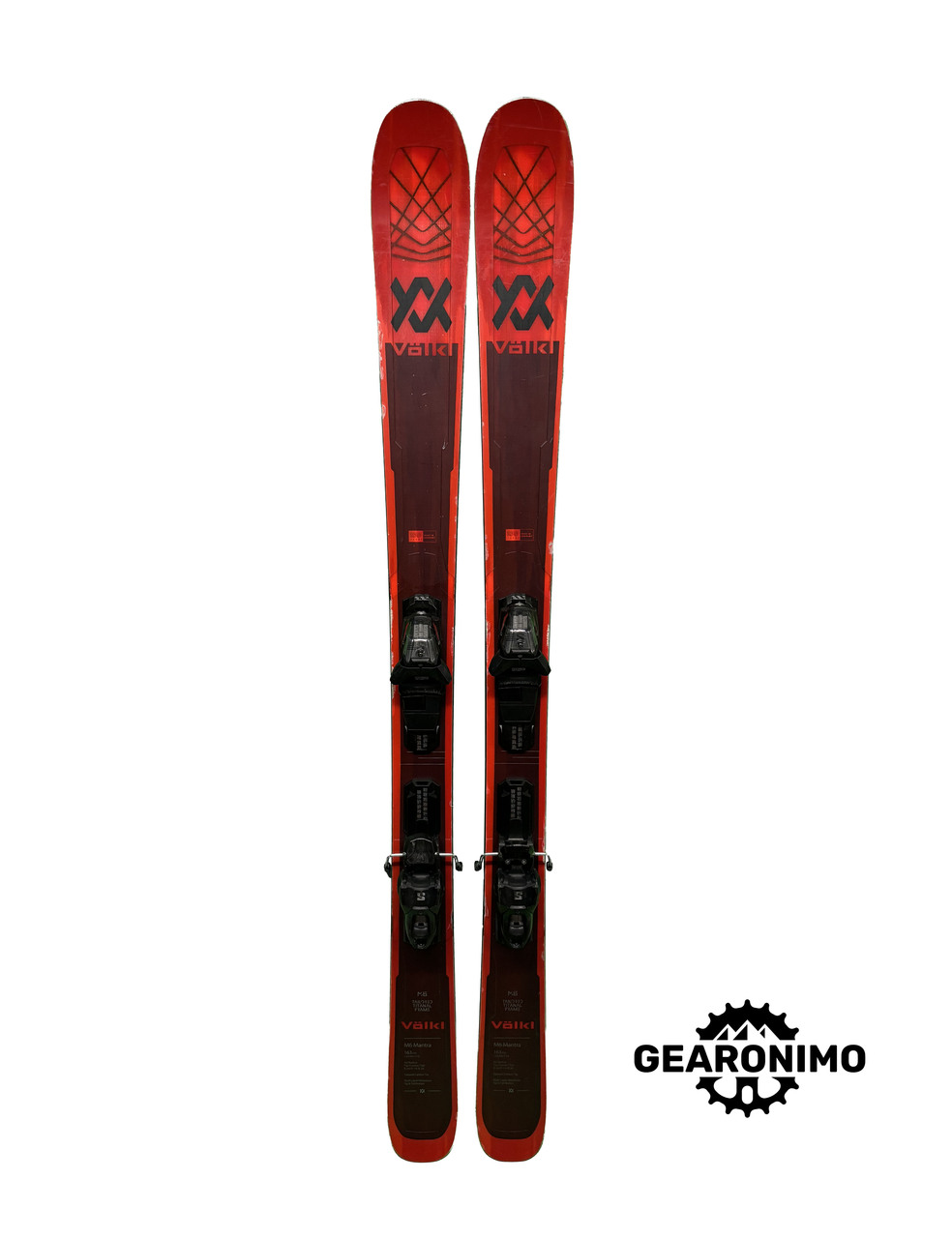 Volkl Mantra M6 Skis With Salomon M11 Bindings - Multiple Sizes Available