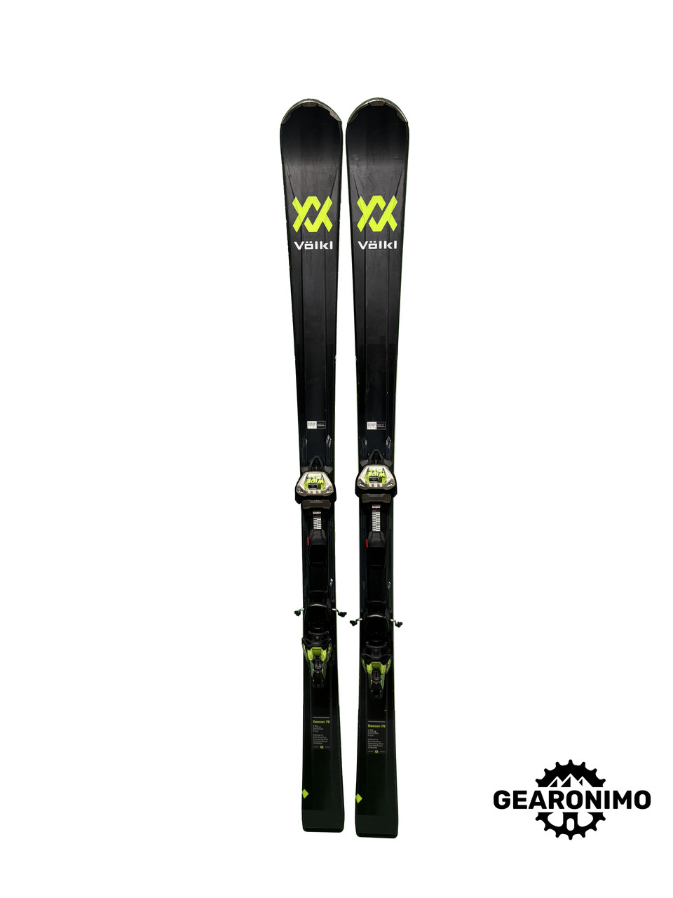 Volkl Deacon 79 Skis With Marker Wide Ride XL Bindings - Multiple Sizes Available