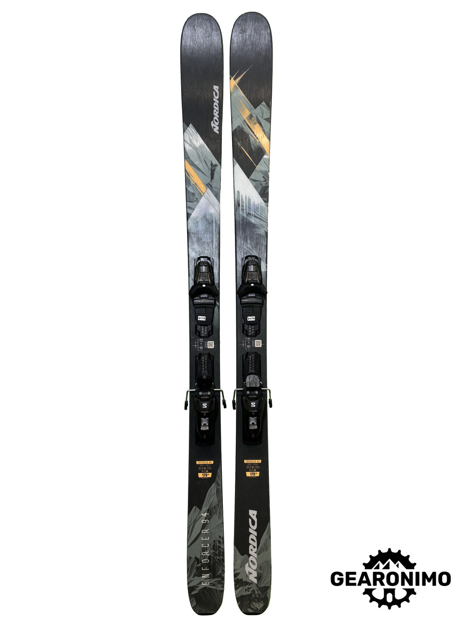 Nordica Enforcer 94 Skis (2026) With Salomon M11 Bindings - 179 cm