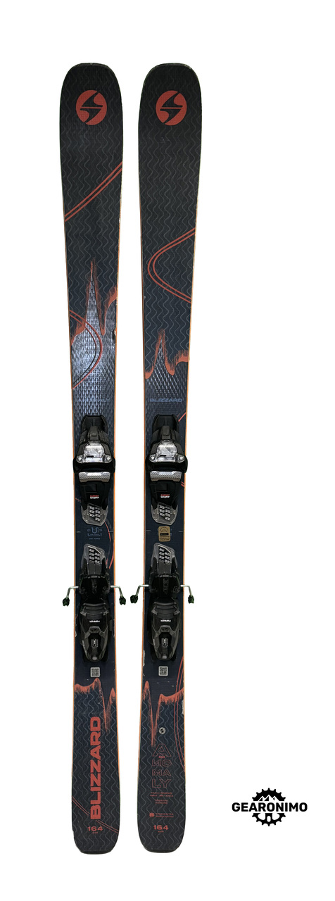 Blizzard Anomaly 88 Skis (2025) With Marker Squire 10 Bindings - 164 cm