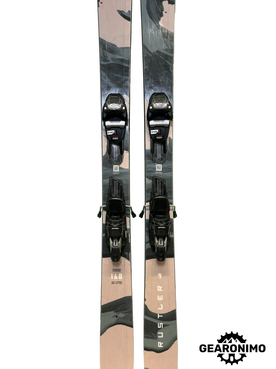 Blizzard Rustler 96 (2027) Skis With Marker TCX 11 Bindings - 168cm (C)