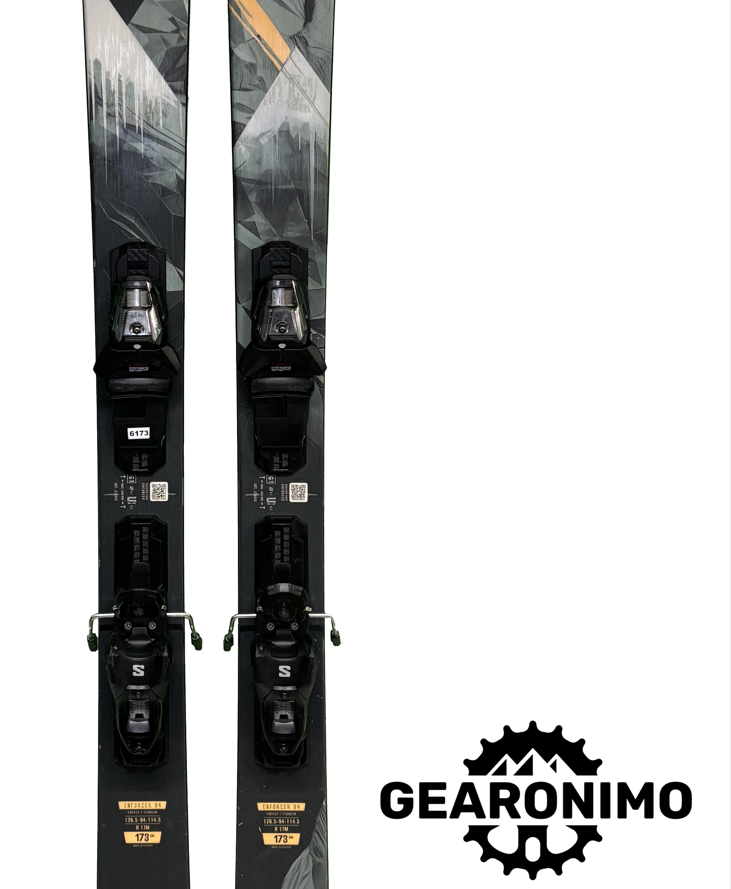Nordica Enforcer 94 Skis (2026) With Salomon M11 Bindings - 173cm (A)