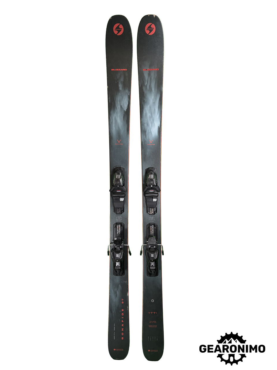 Blizzard Bonafide Ski (2025) With Salomon M 11 Bindings - 177 (A)