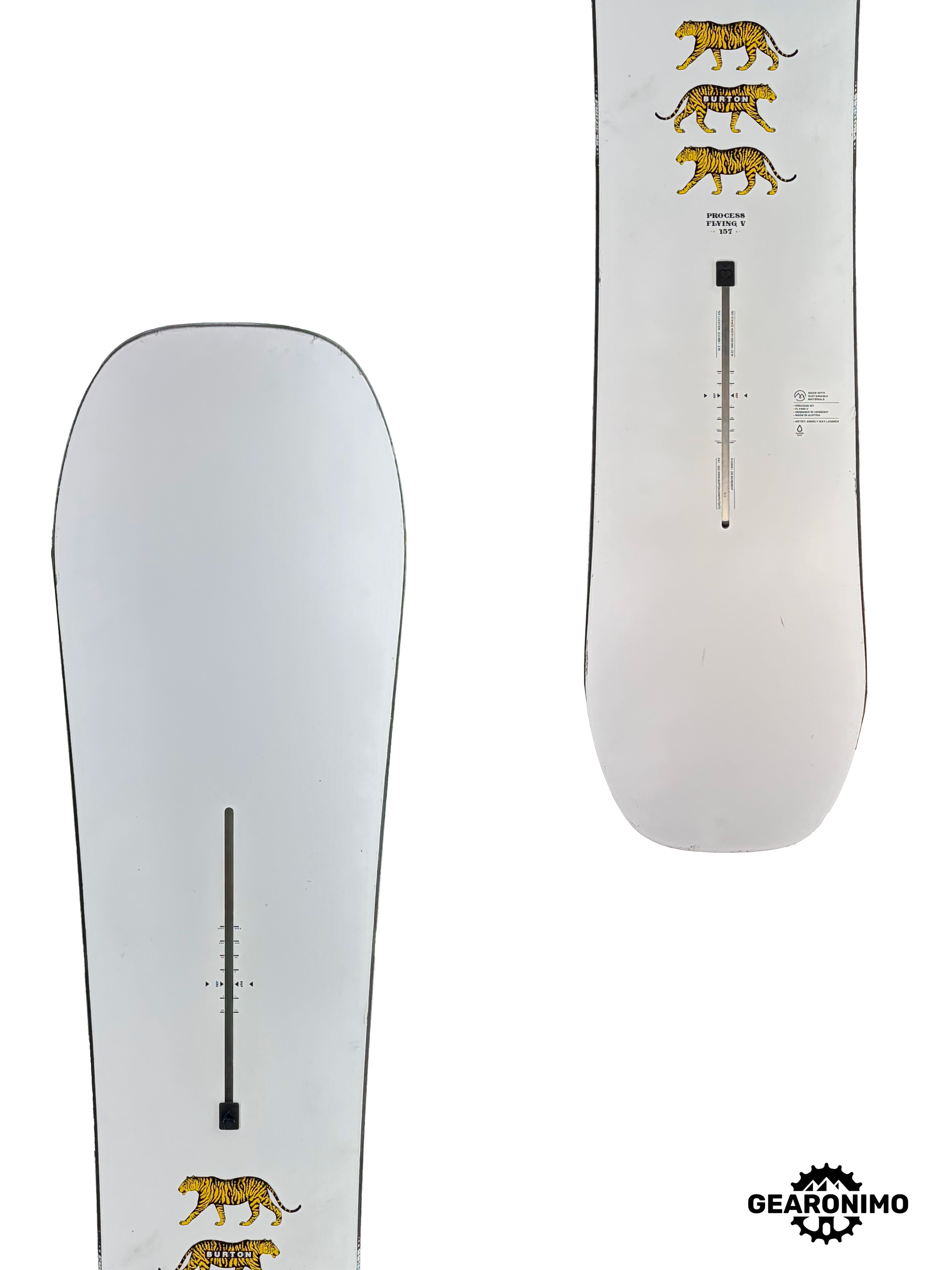 Burton Process Flying V Snowboard (2025) - 157cm (A)
