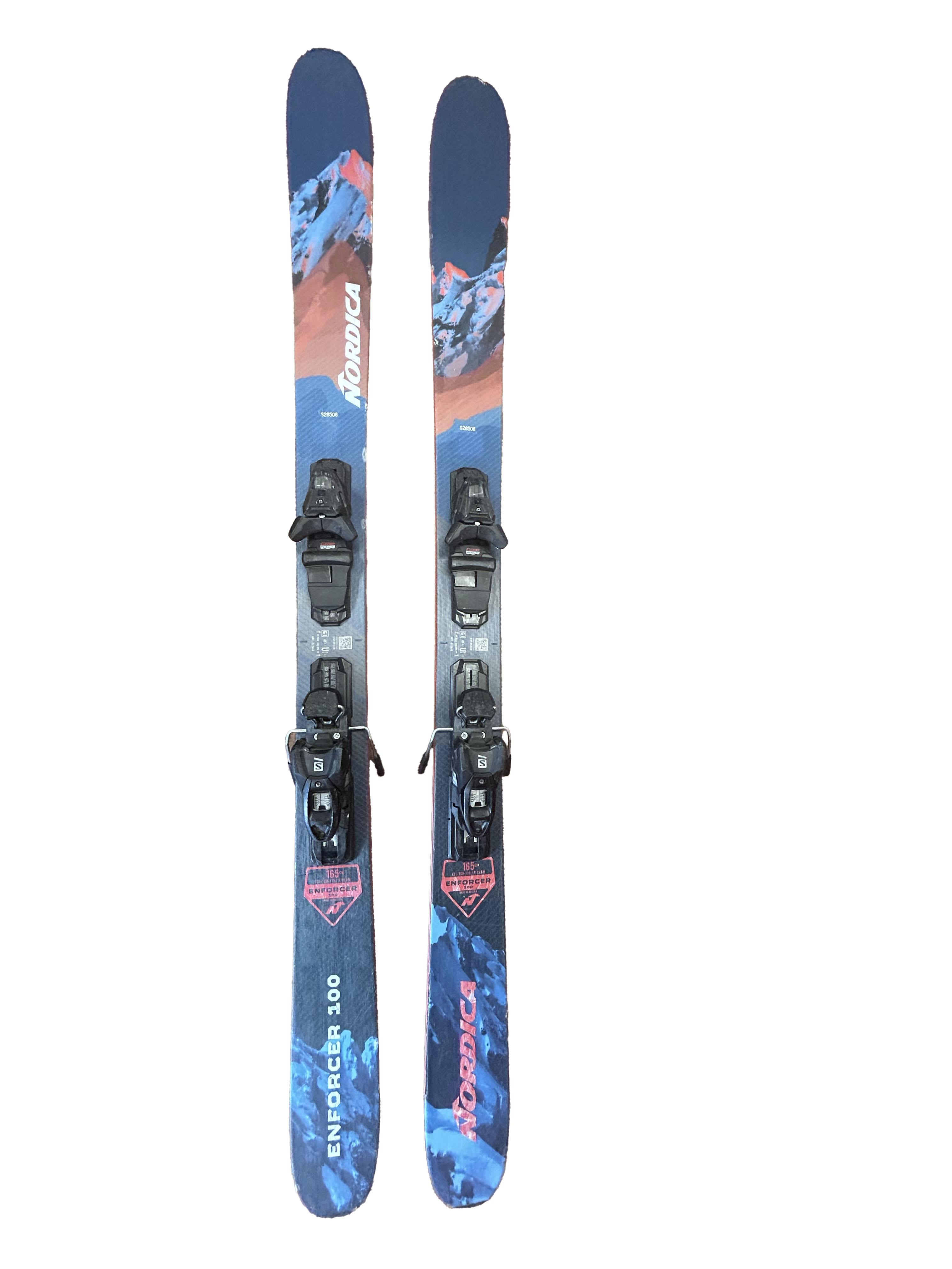 Nordica Enforcer 100 Skis With Salomon 3M 10 Bindings