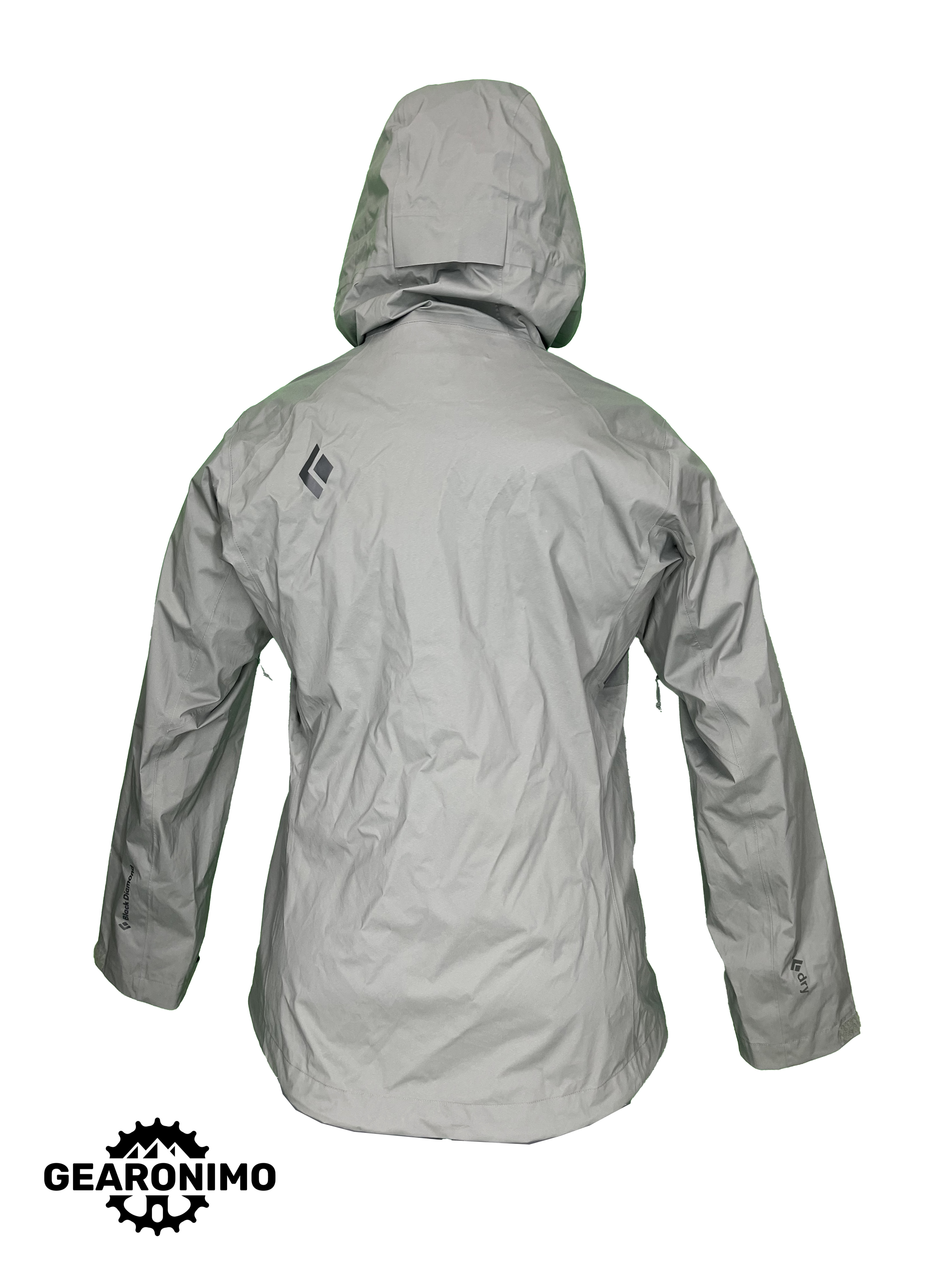 Black Diamond StormLine Stretch Rain Shell Womans Med