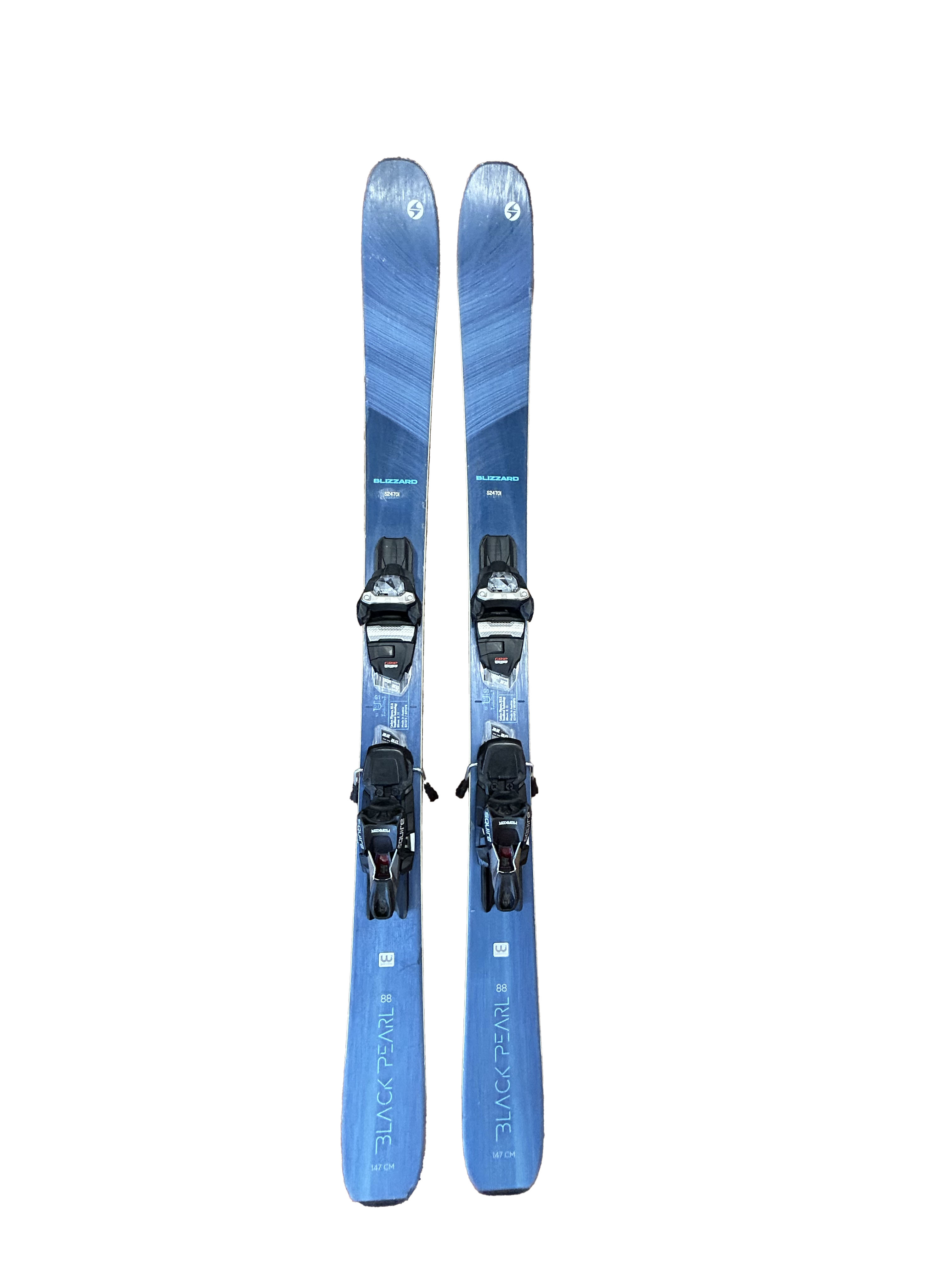 Blizzard Black Pearl 88 (2024) Skis With Marker Squire 11 Bindings - 147cm (A)
