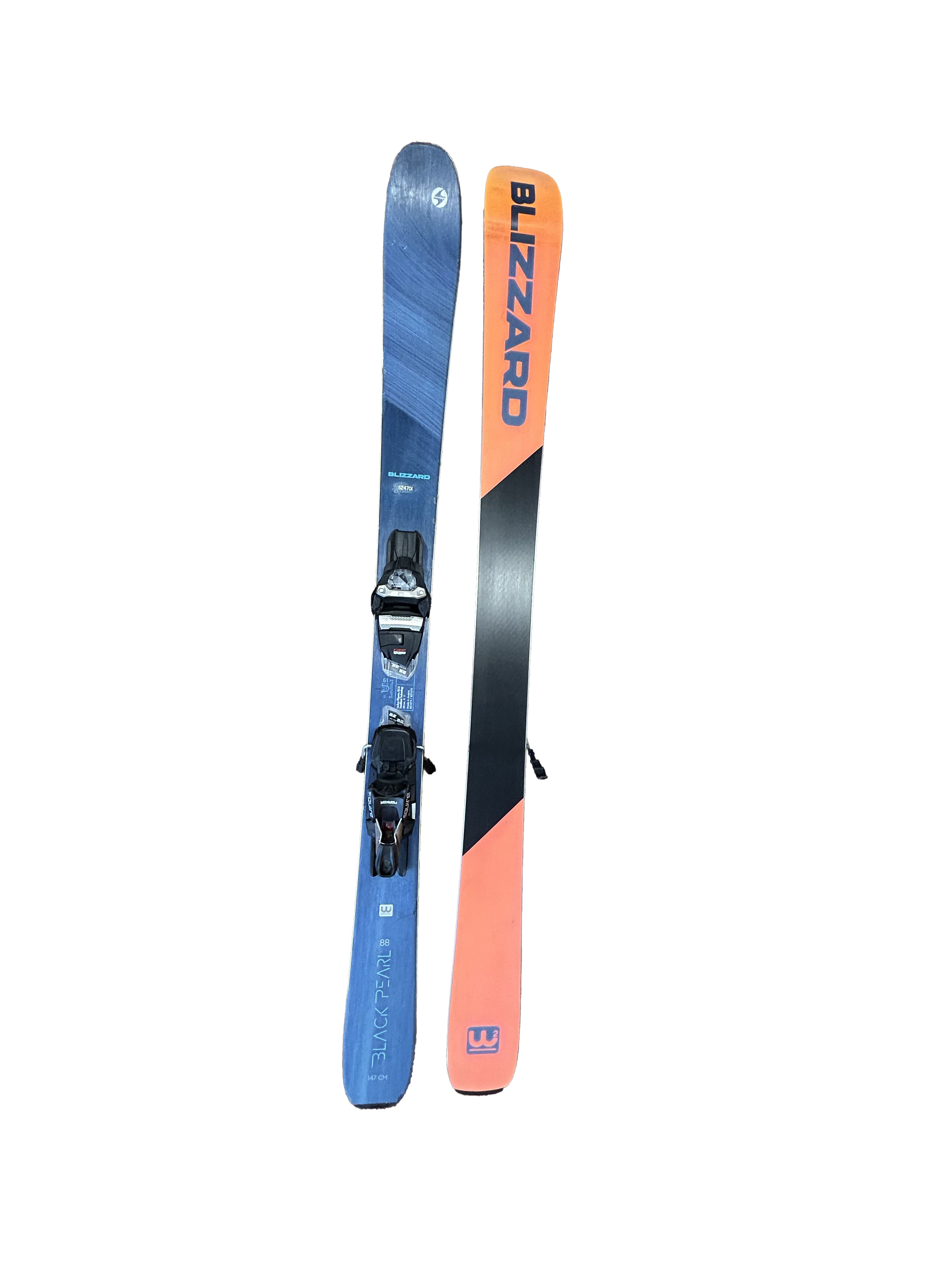 Blizzard Black Pearl 88 (2024) Skis With Marker Squire 11 Bindings - 147cm (A)
