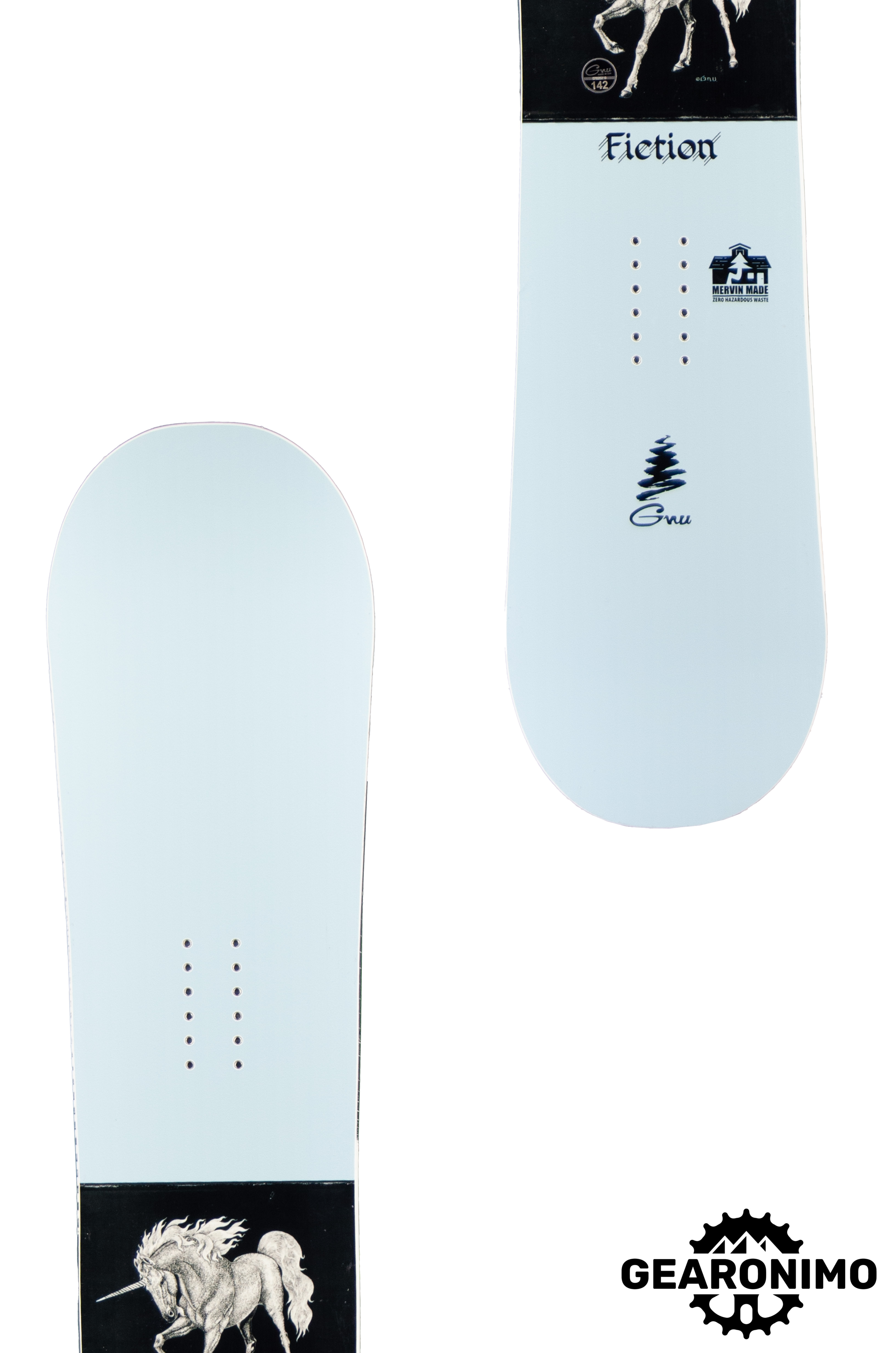 GNU Fiction Womens Snowboard (2026) - 142cm