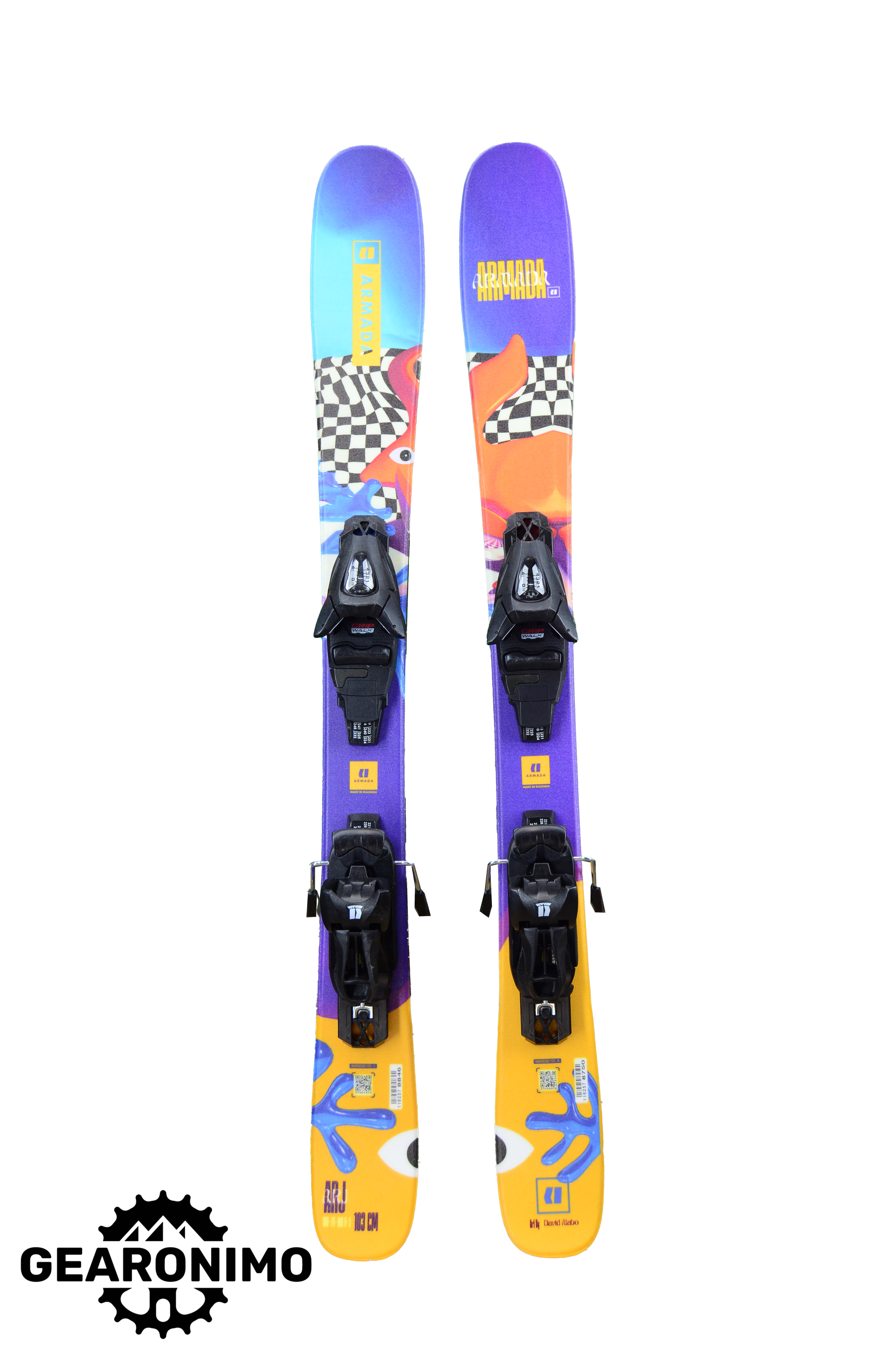 Armada ARJ Kid Skis With Bindings - 108cm
