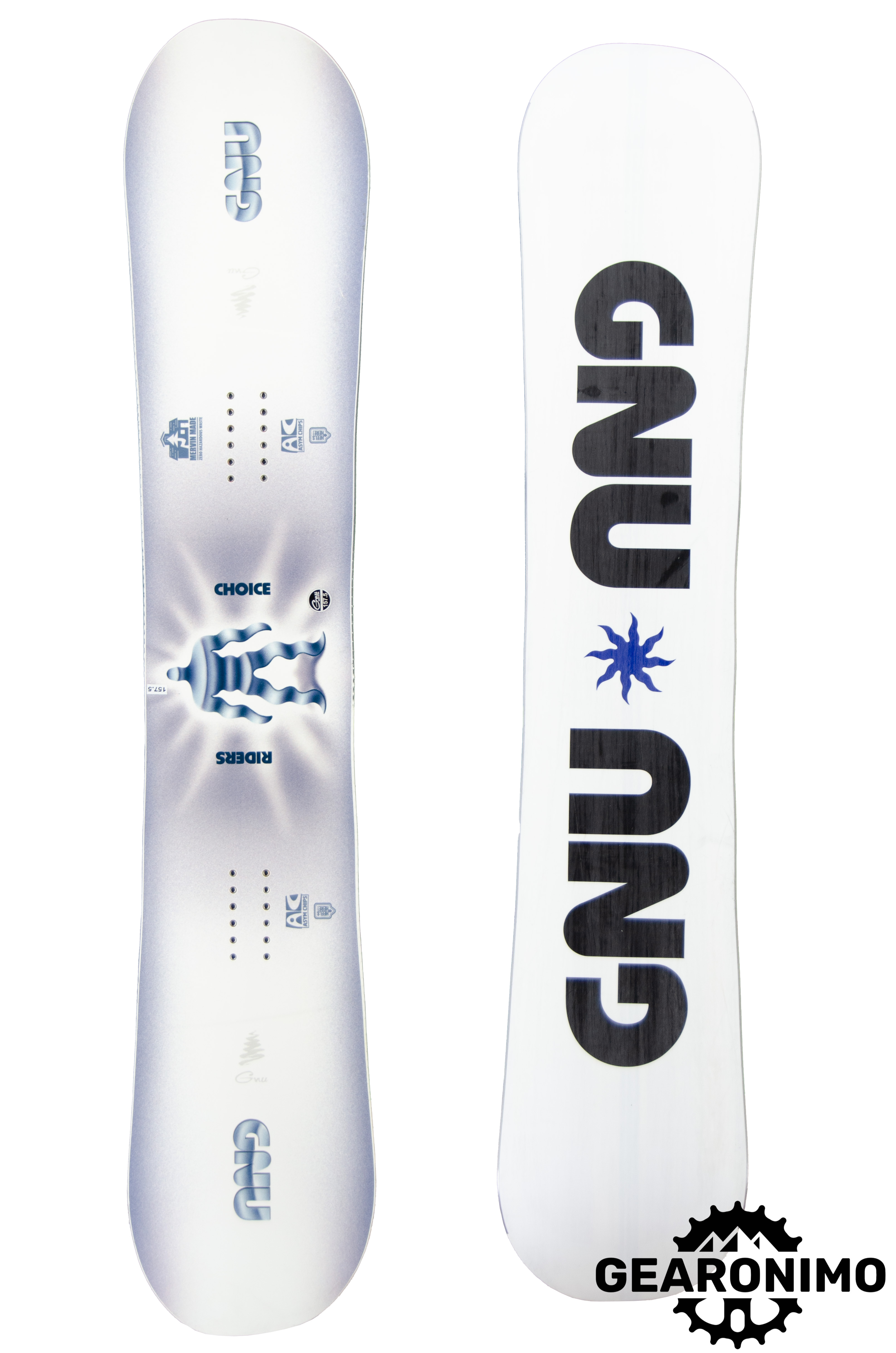 GNU Riders Choice Snowboard (2026) - 157.5cm