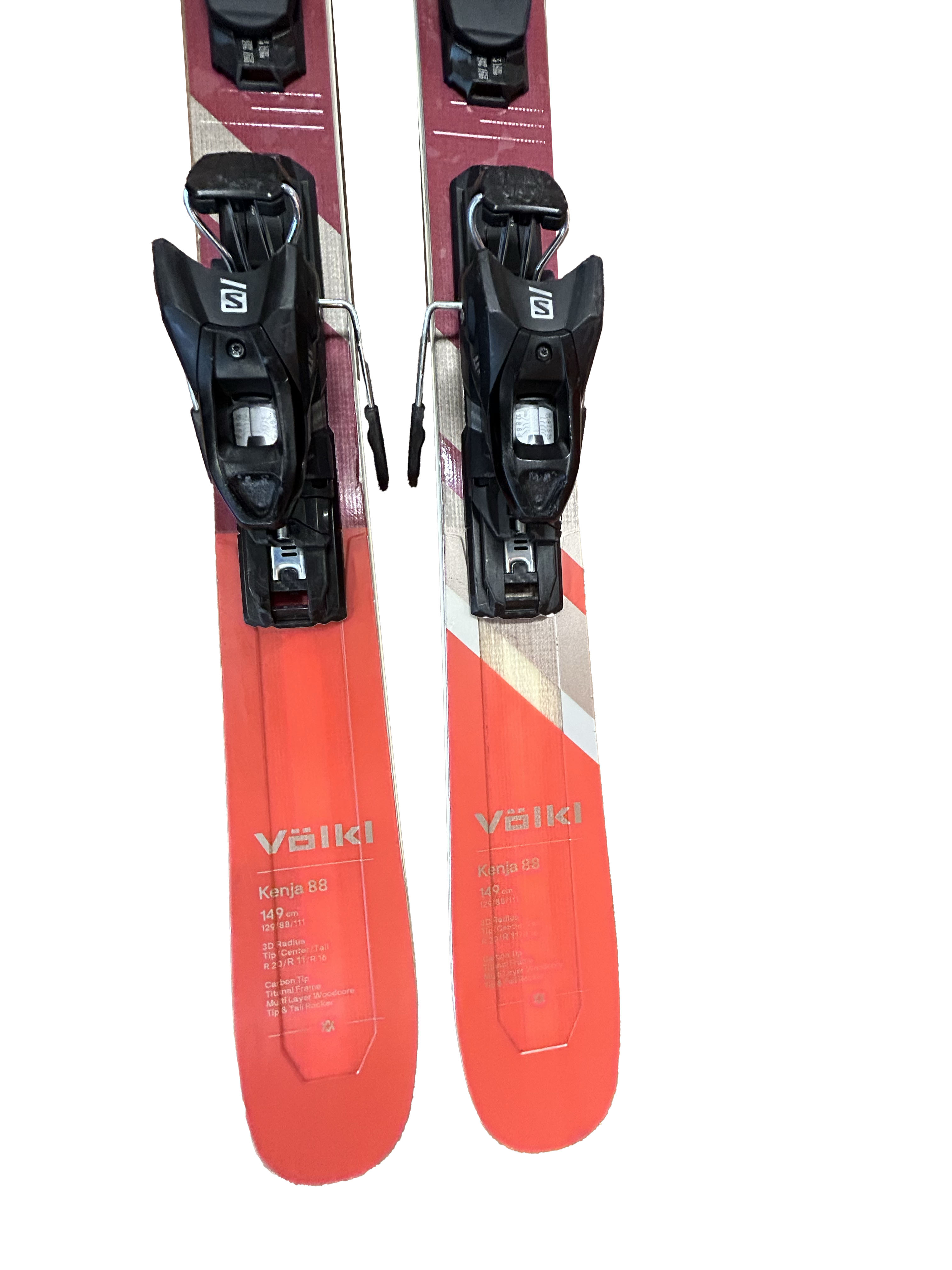 Volkl Kenja 88 (2023) Skis  With Salomon 3m 11 Bindings - 149cm A