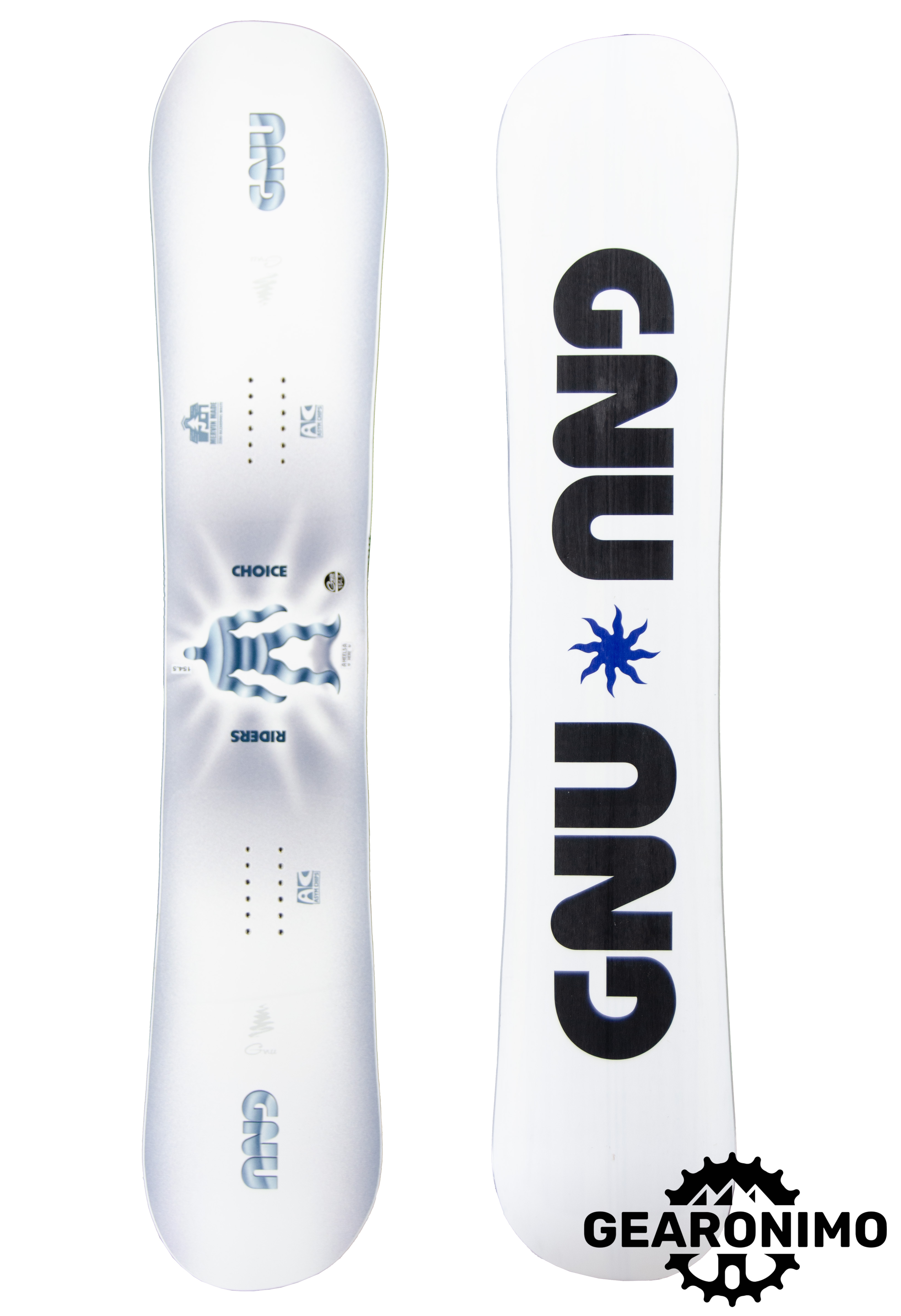 GNU Riders Choice Snowboard (2026) - 155W
