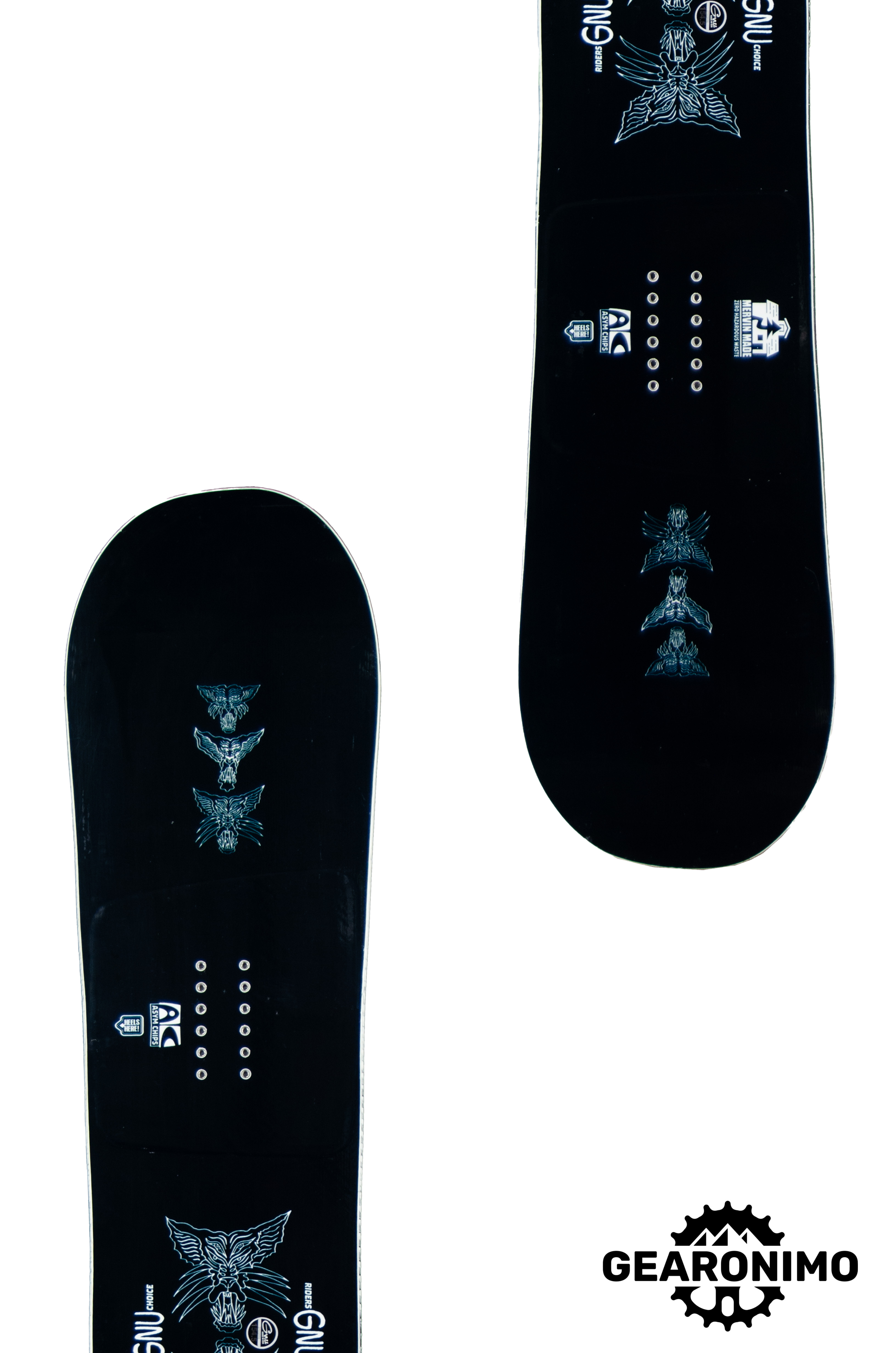 GNU Riders Choice Snowboard (2024) - 154.5cm