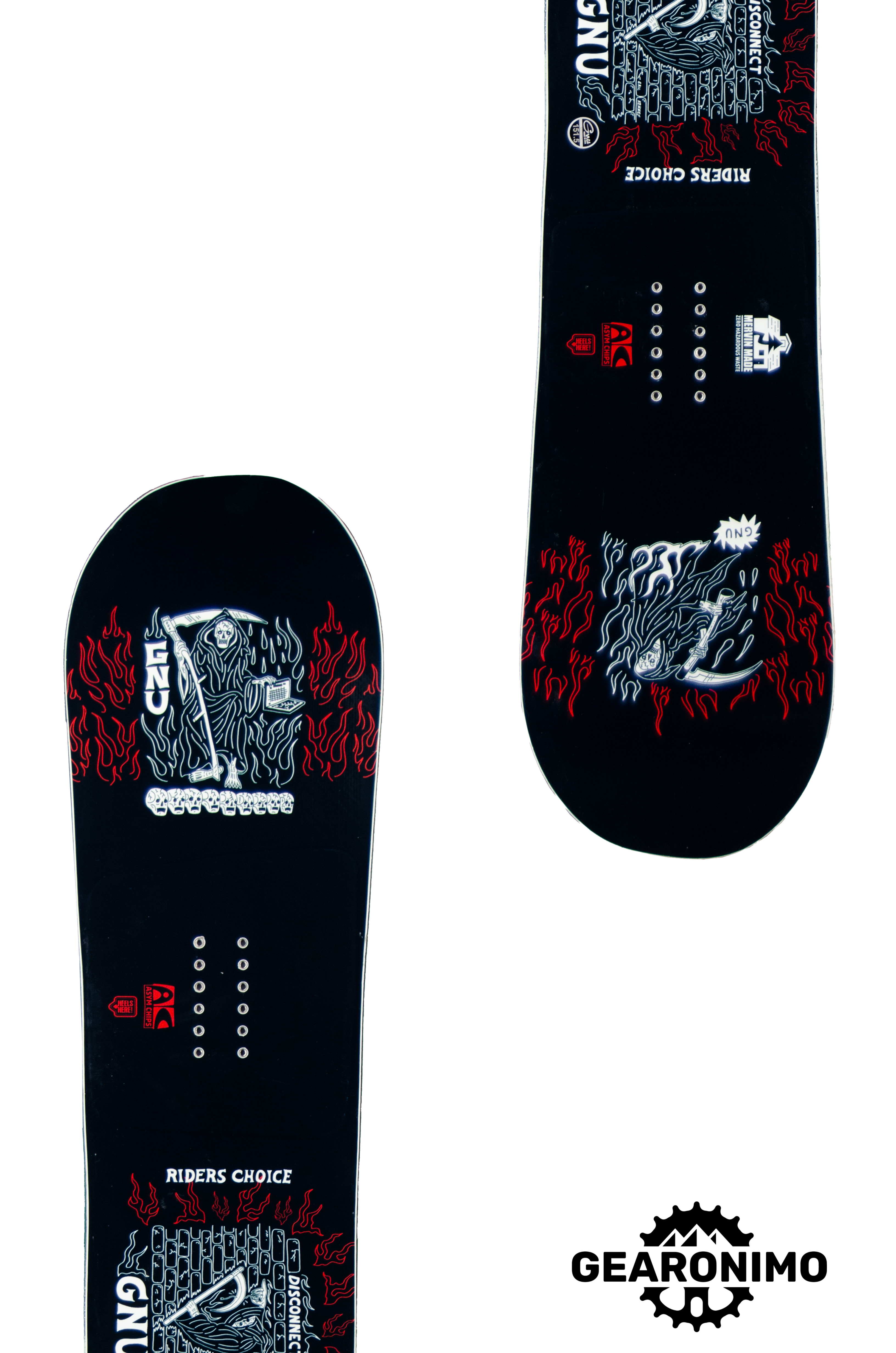 GNU Riders Choice Snowboard (2025) - 151.5cm
