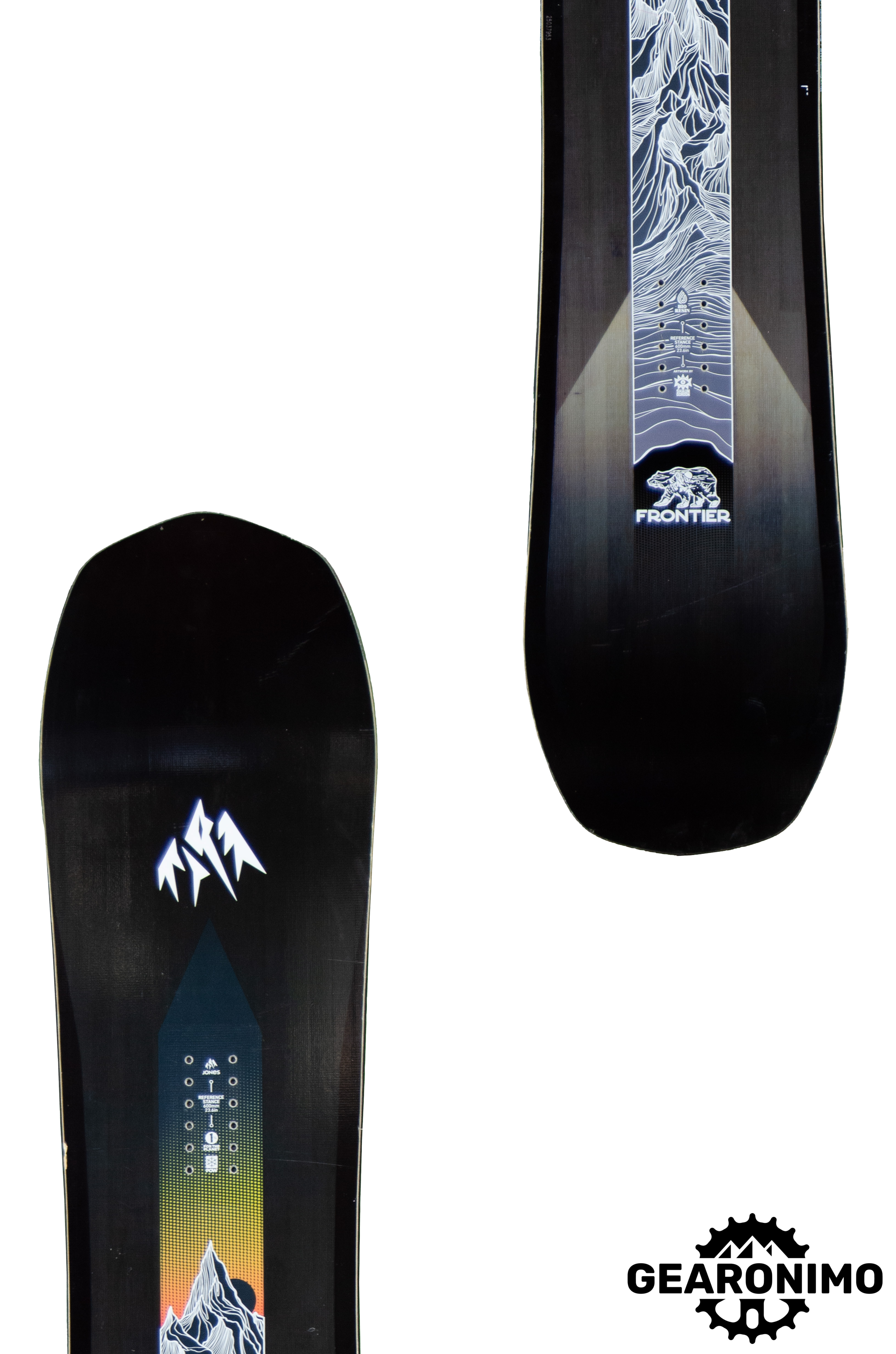 Jones Frontier Snowboard (2025) - 161w cm