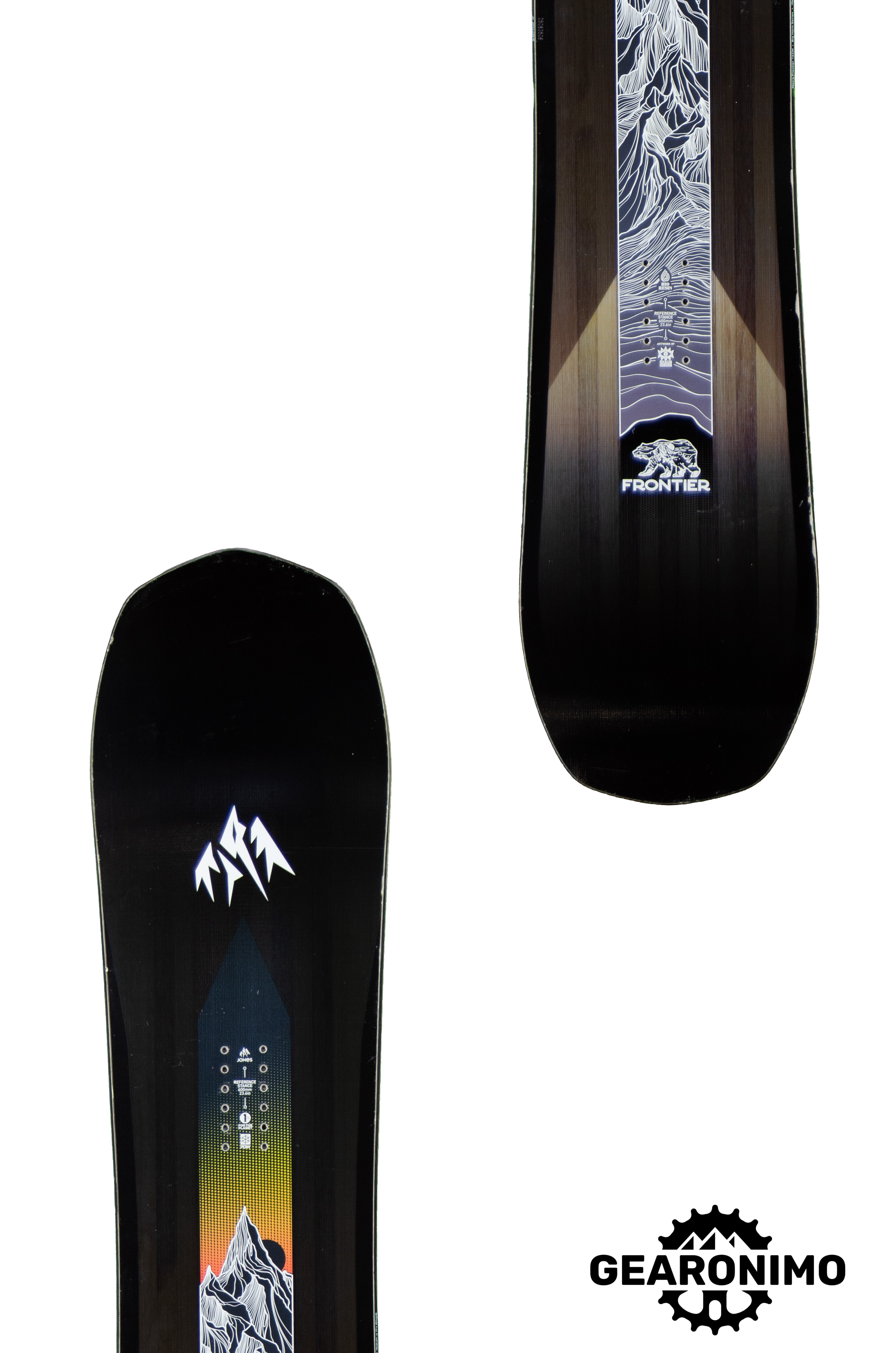 Jones Frontier Snowboard (2025) - 164w cm