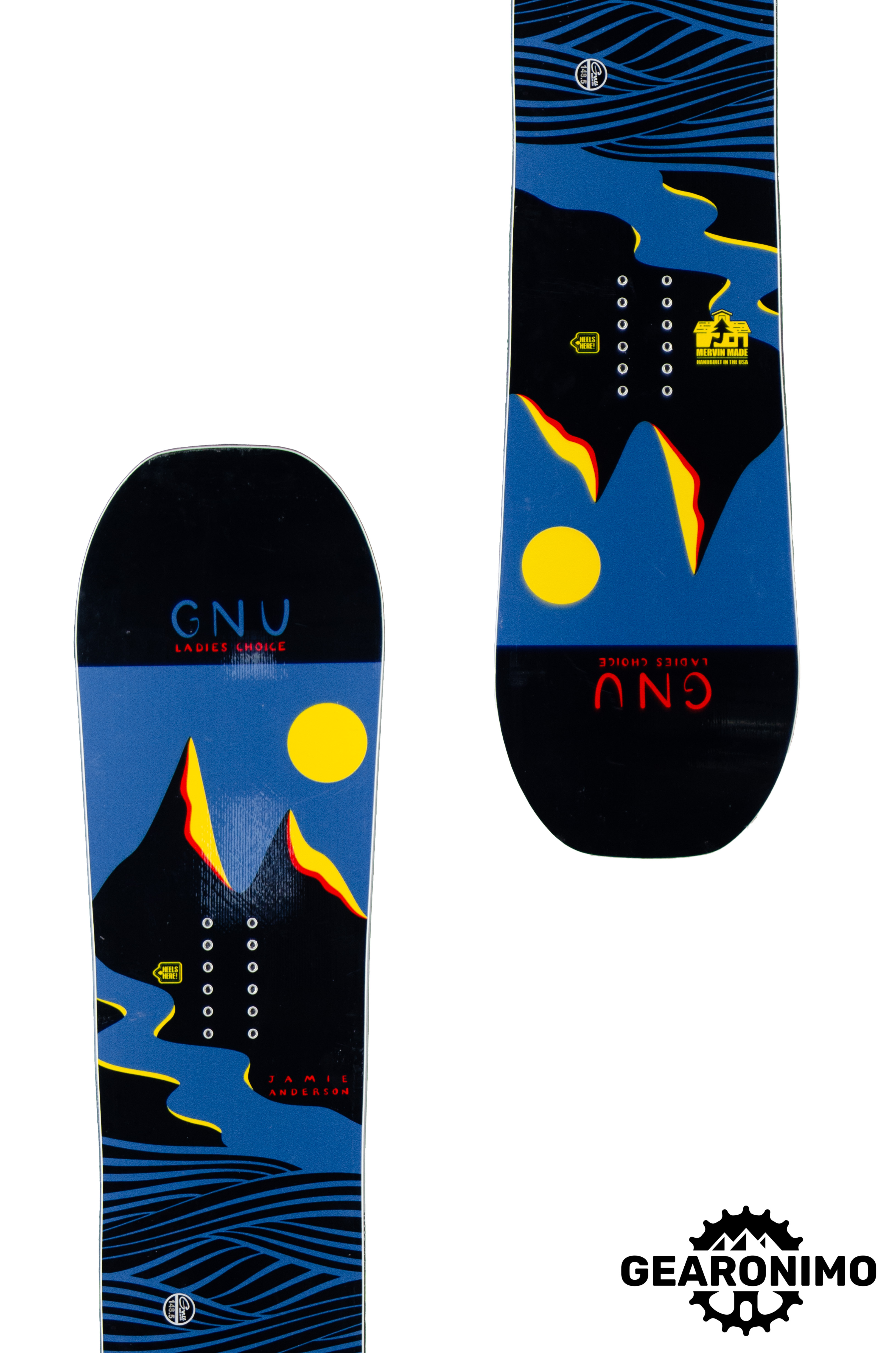 GNU Ladies Choice Snowboard (2027) - 148.5cm