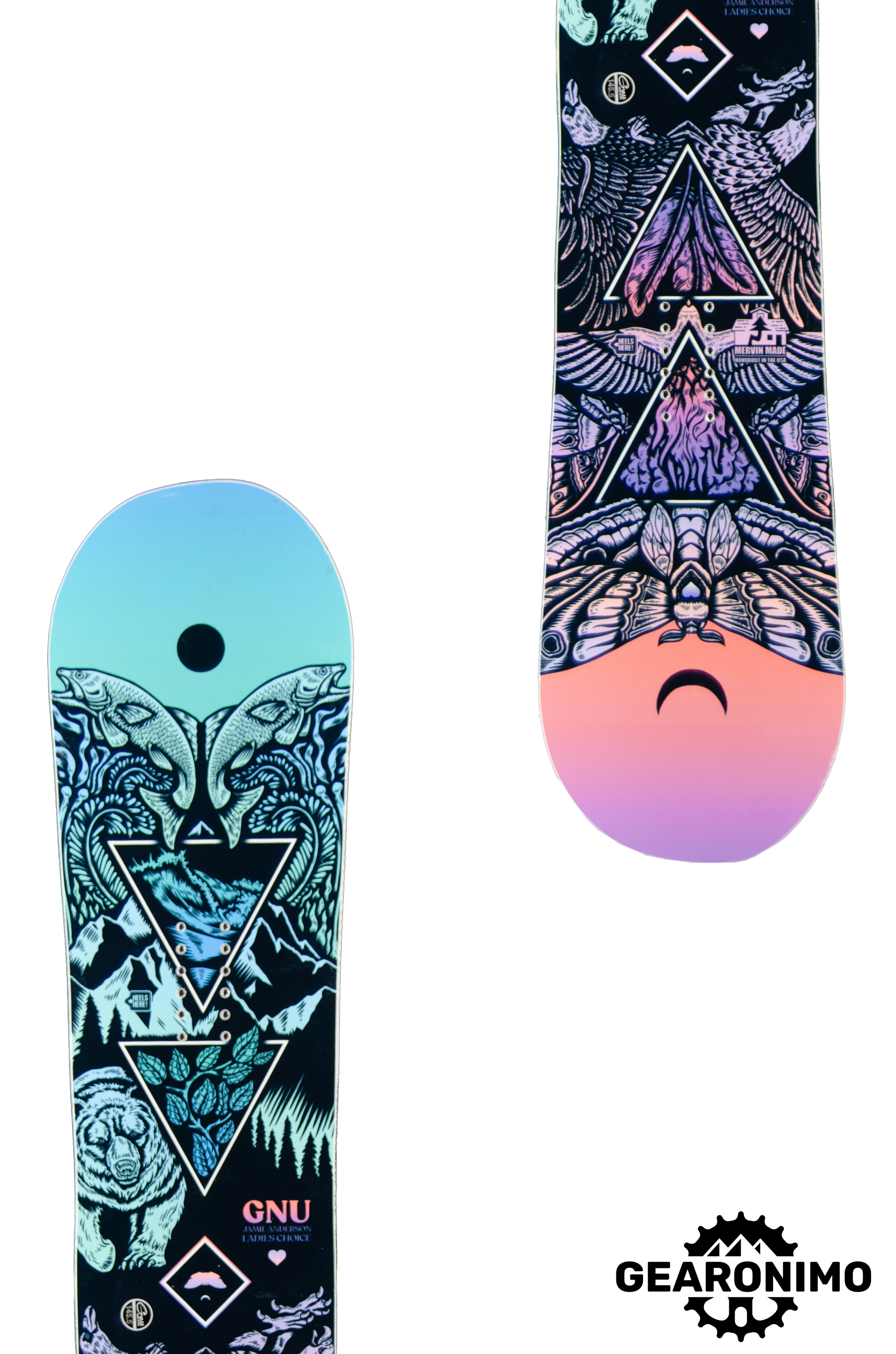 GNU Ladies Choice Snowboard (2024) - 145.5cm