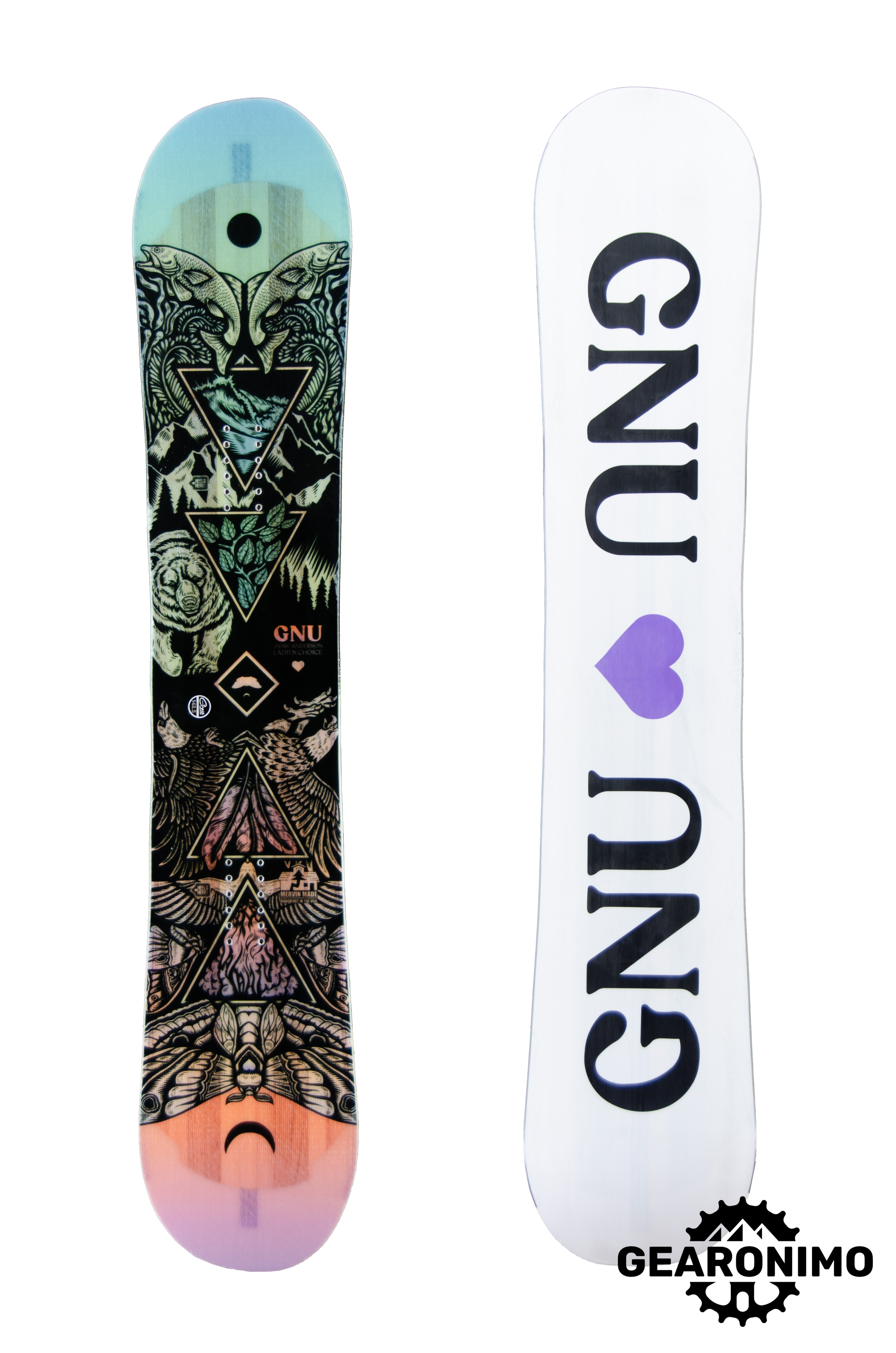 GNU Ladies Choice Snowboard (2024) - 148.5 cm