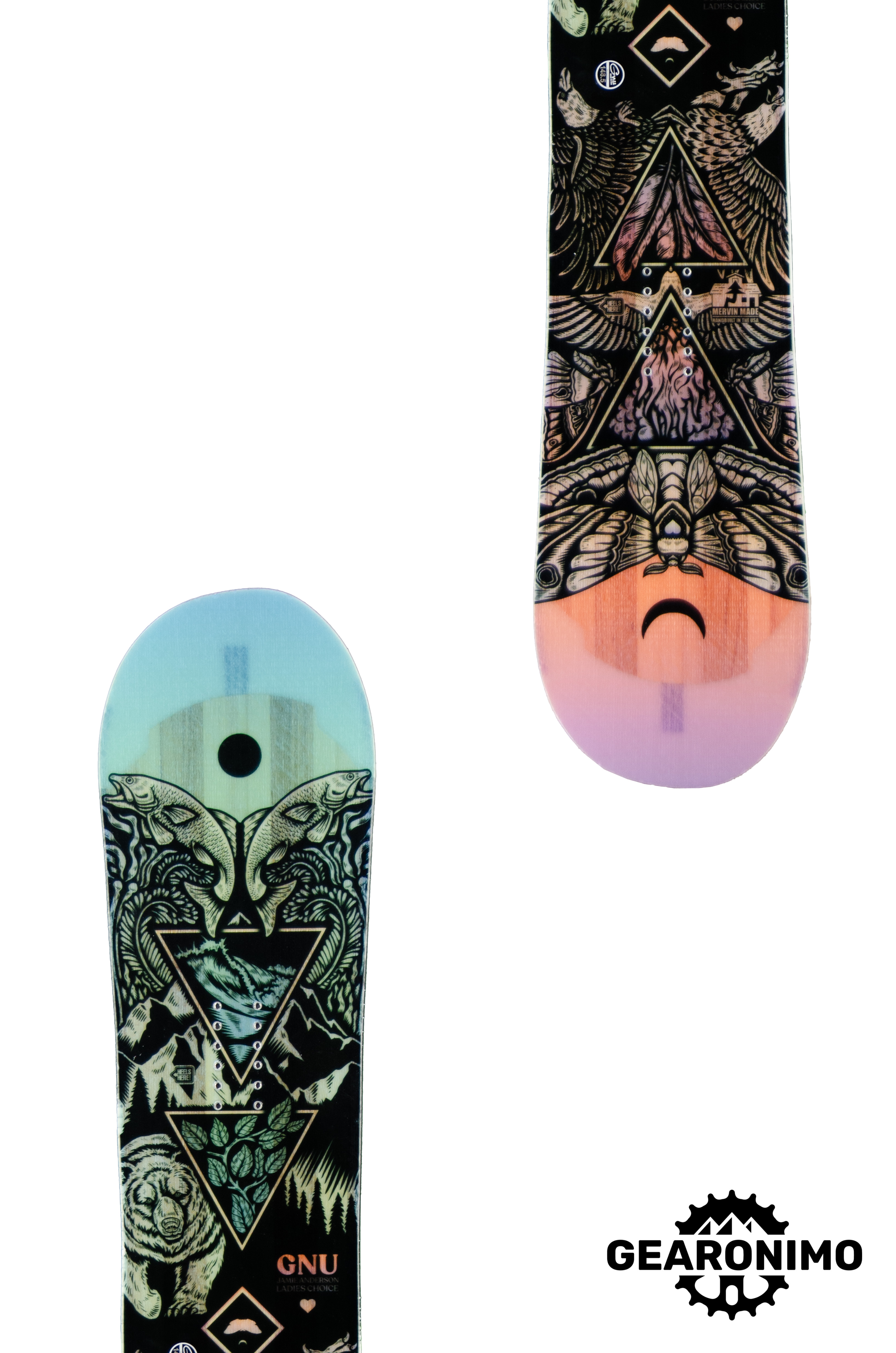 GNU Ladies Choice Snowboard (2024) - 148.5 cm