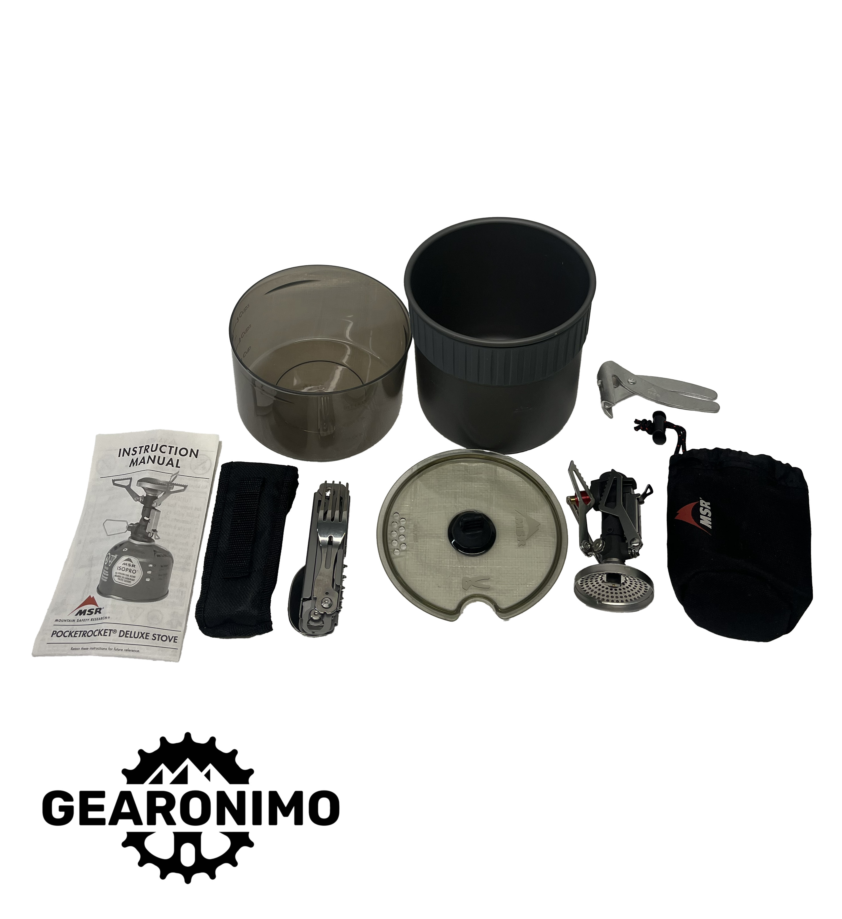 MSR Pot Set with Pocket Rocket Deluxe Stove