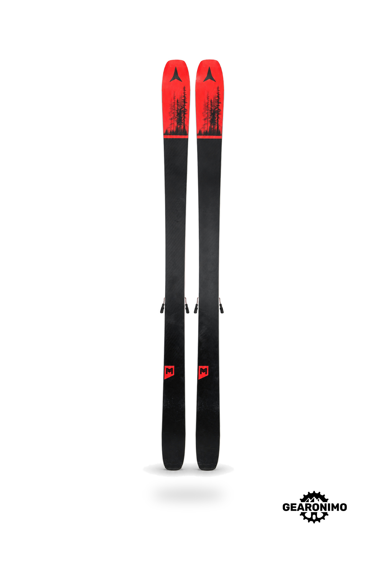 Atomic Maverick 95Ti Skis With Salomon Warden 13 Bindings - 180cm