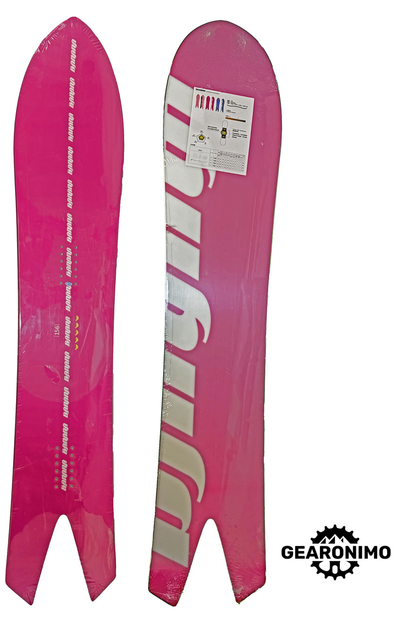 Banana Split Tail Snowboard - 156cm