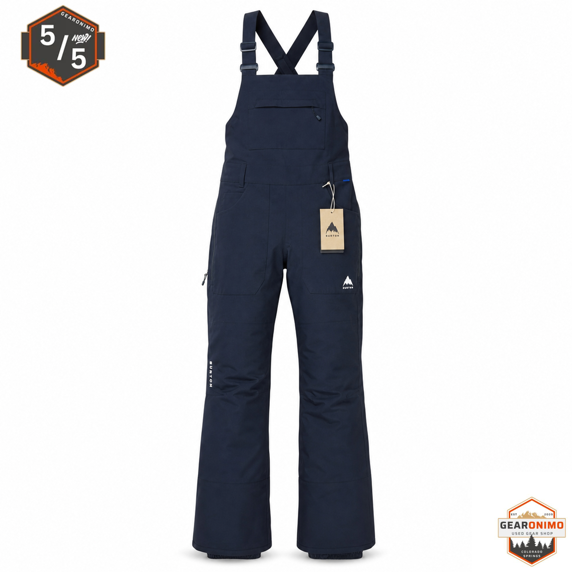 Burton Avalon Stretch Winter/Ski Bib - Women's XS (Black)