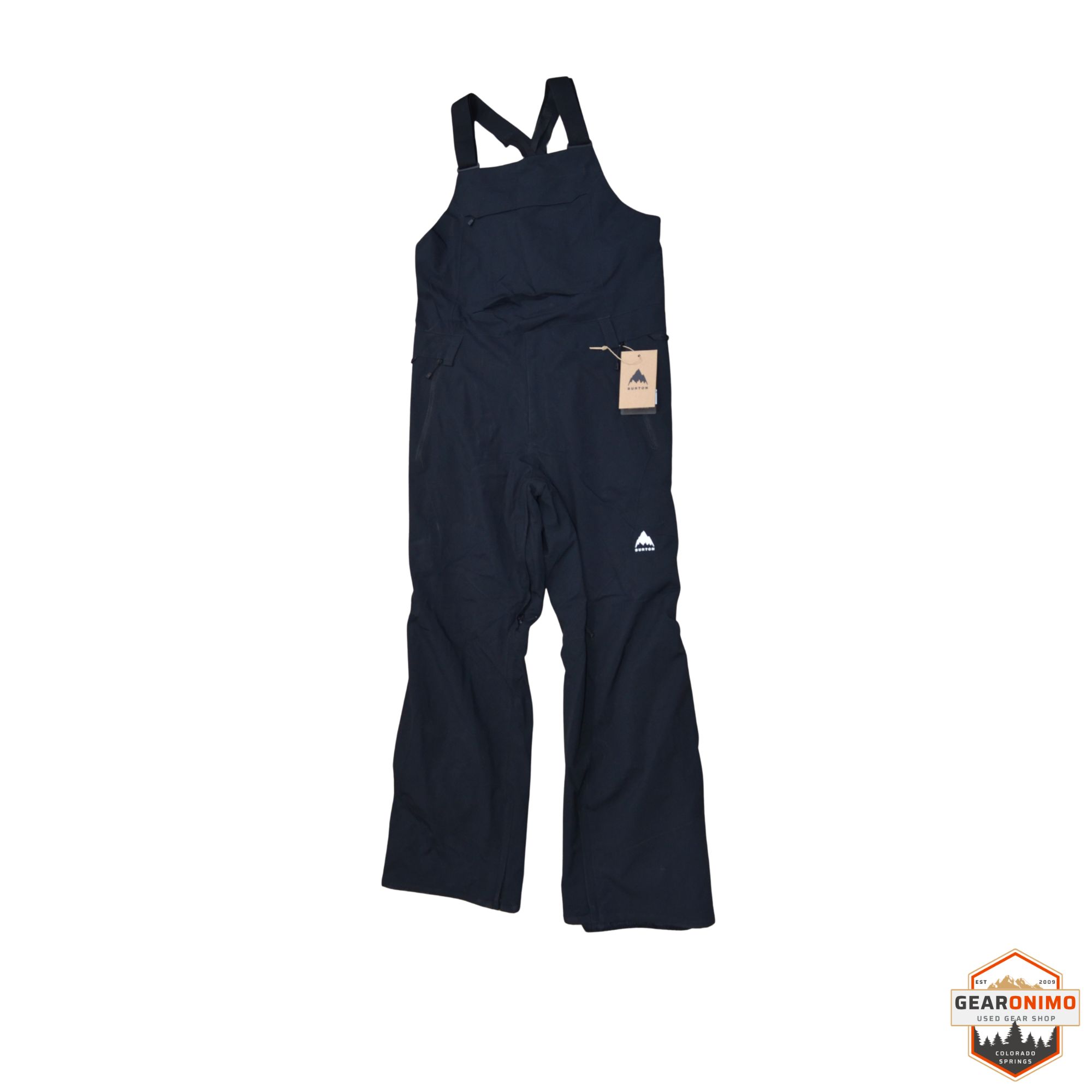 Burton Reserve 2L Winter/Snow Bib - Men's Large (Black)