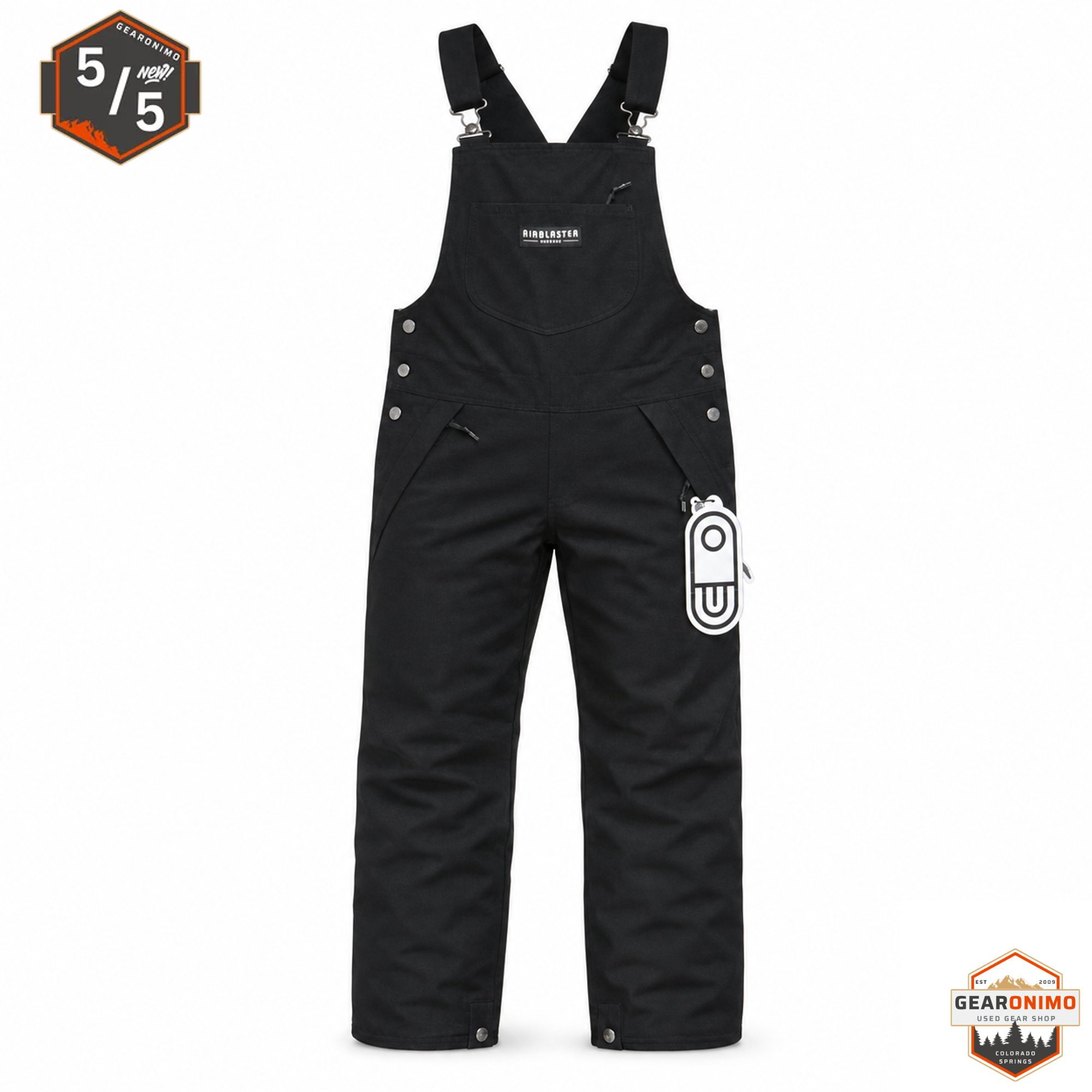 Airblaster Freedom Winter/Ski Bib - Women's Small (Black)