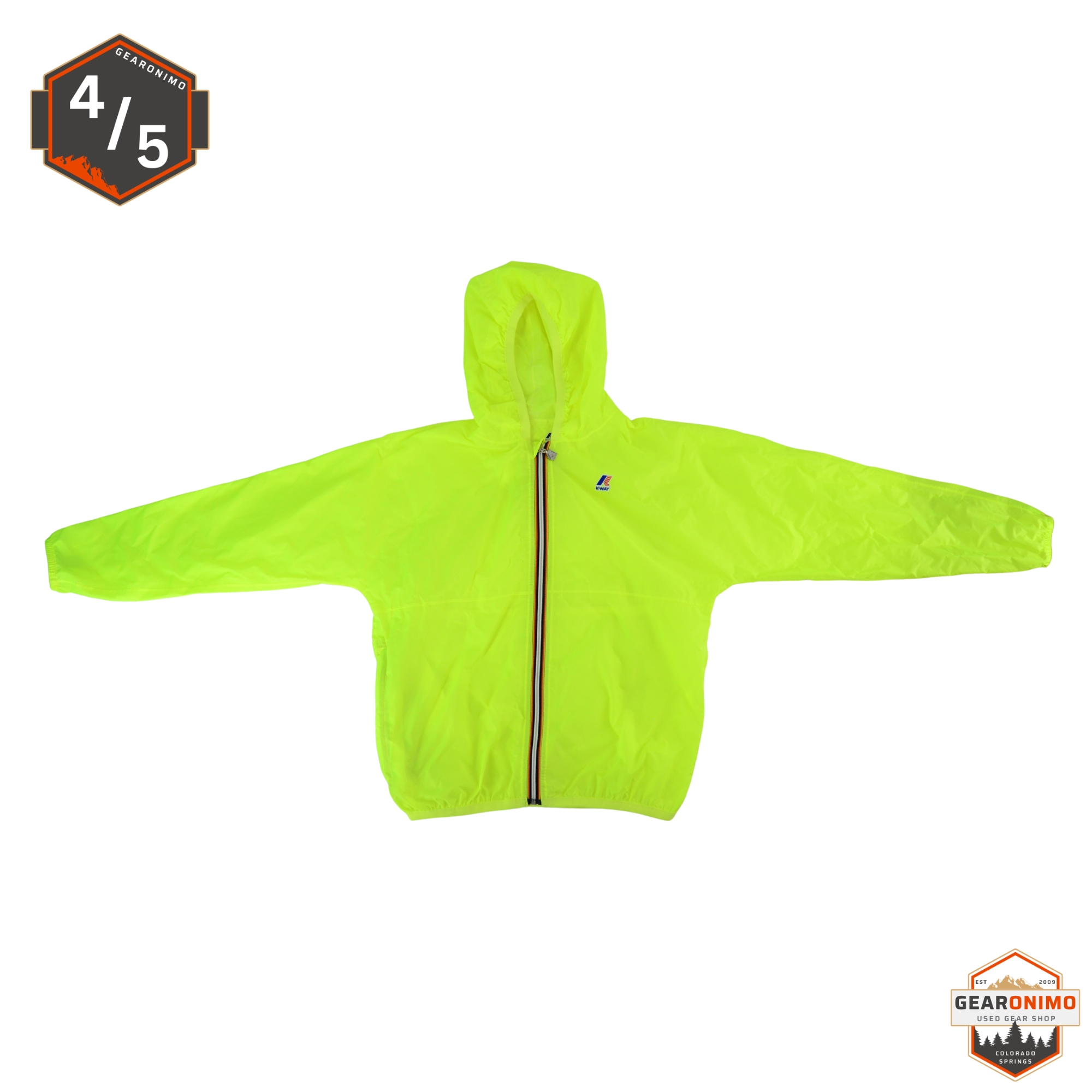 K-Way Le Vrai Claude 4.0 Rain Jacket - Youth 12