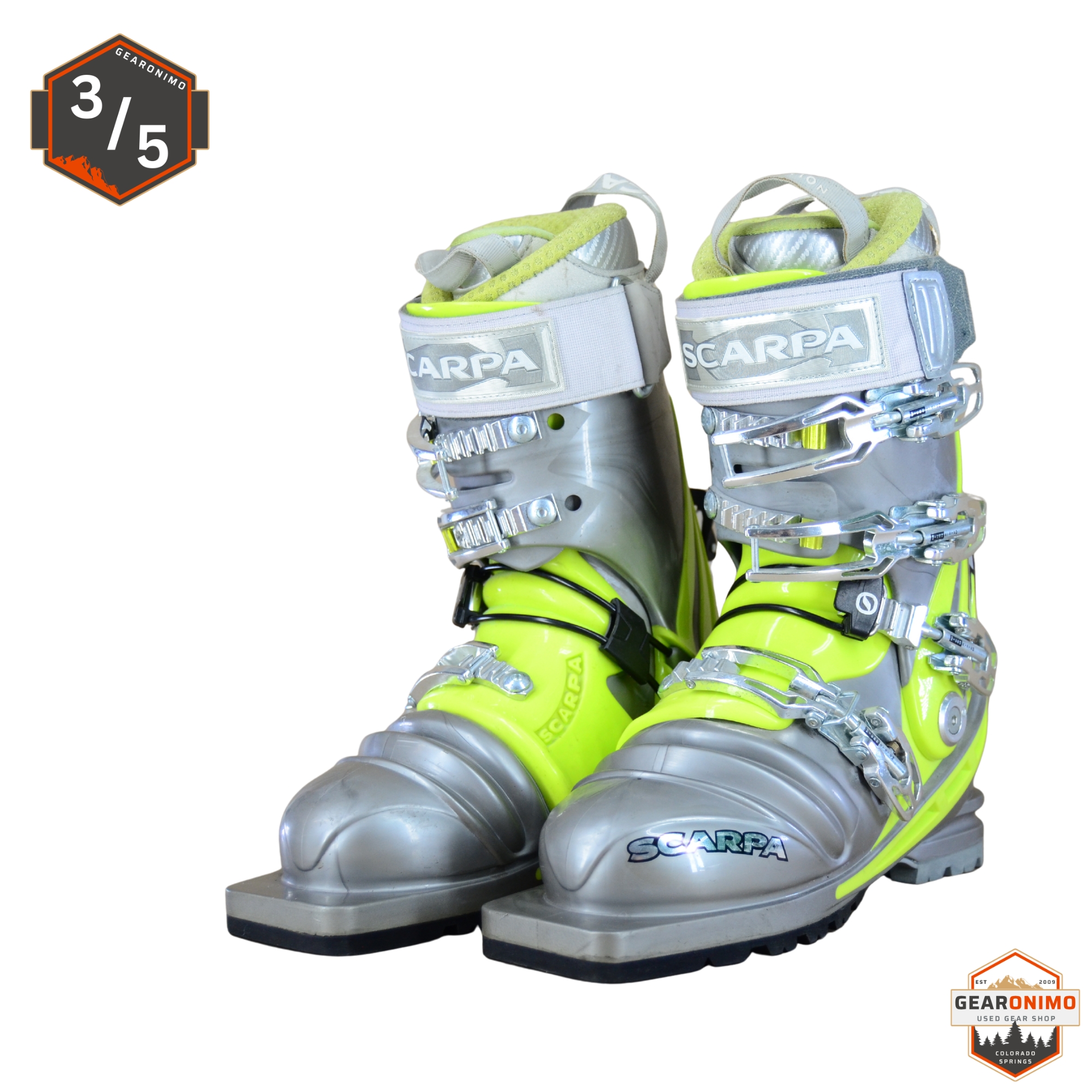 Scarpa T1 75mm Telemark Boots - Women's 6.5 (Mondo  23.5)