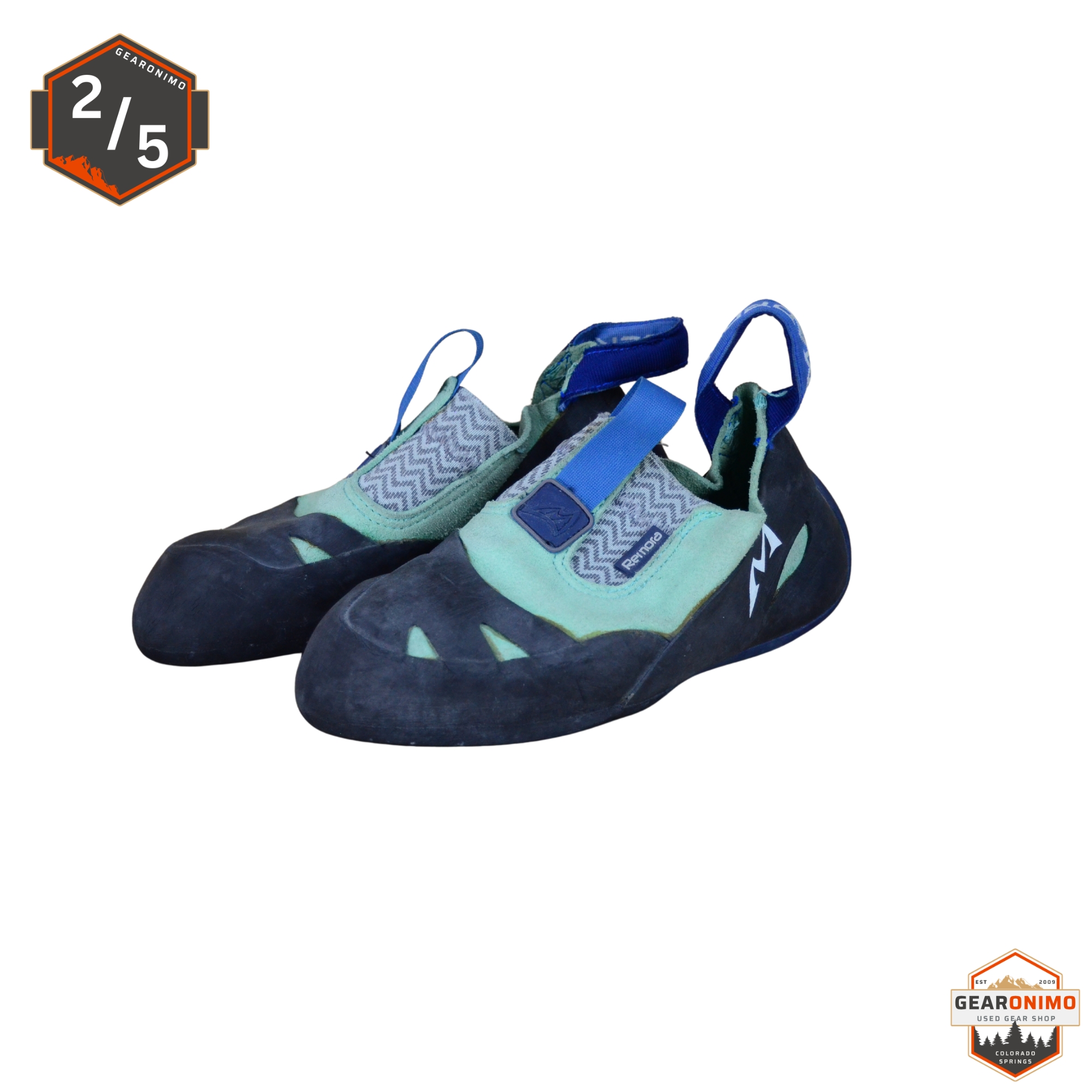 Mad Rock Remora Climbing Shoes - Size 4.5 / EU 36